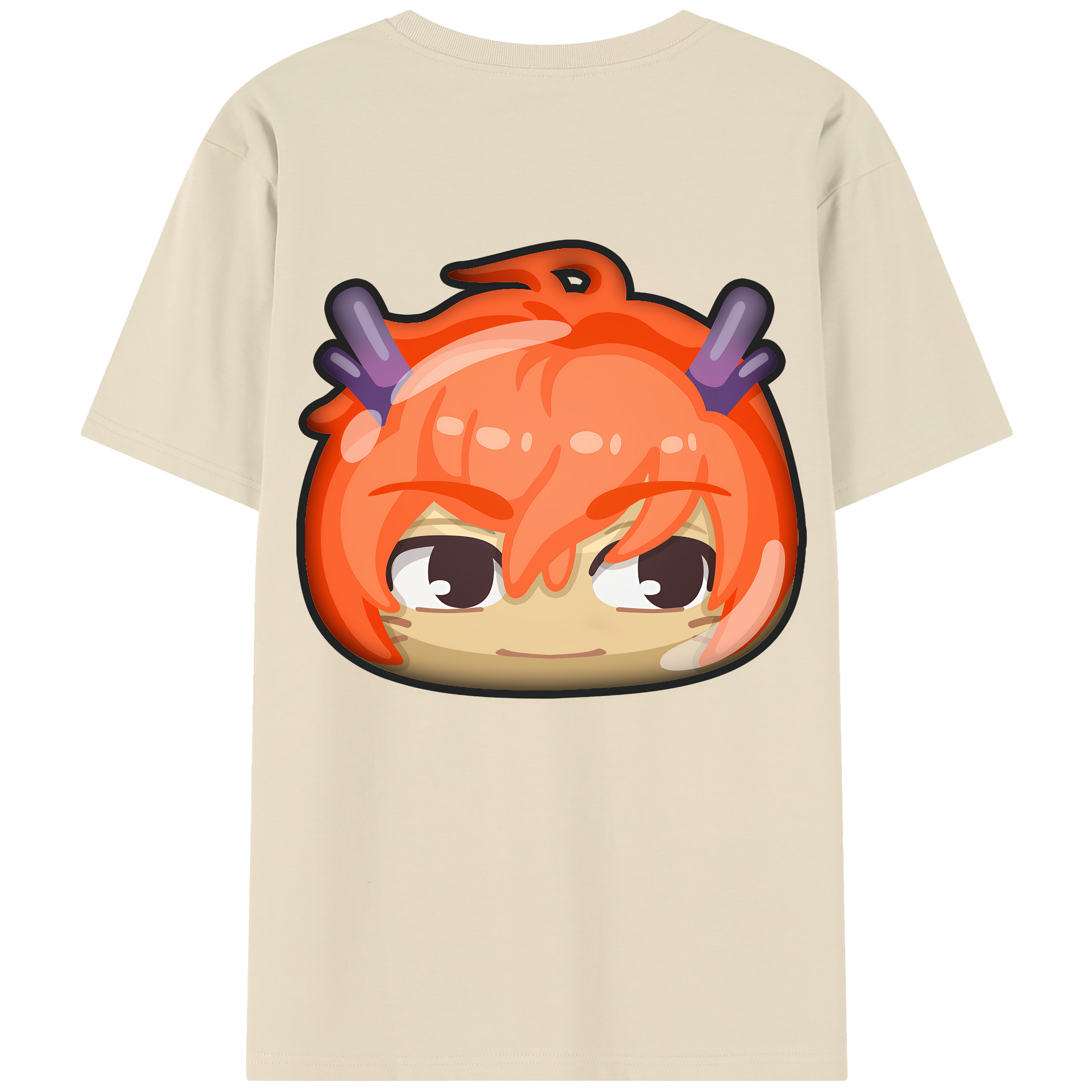 （画像用） 妖怪ウォッチ Yo-kai Watch 綿100％半袖Tシャツ（背面プリント）
