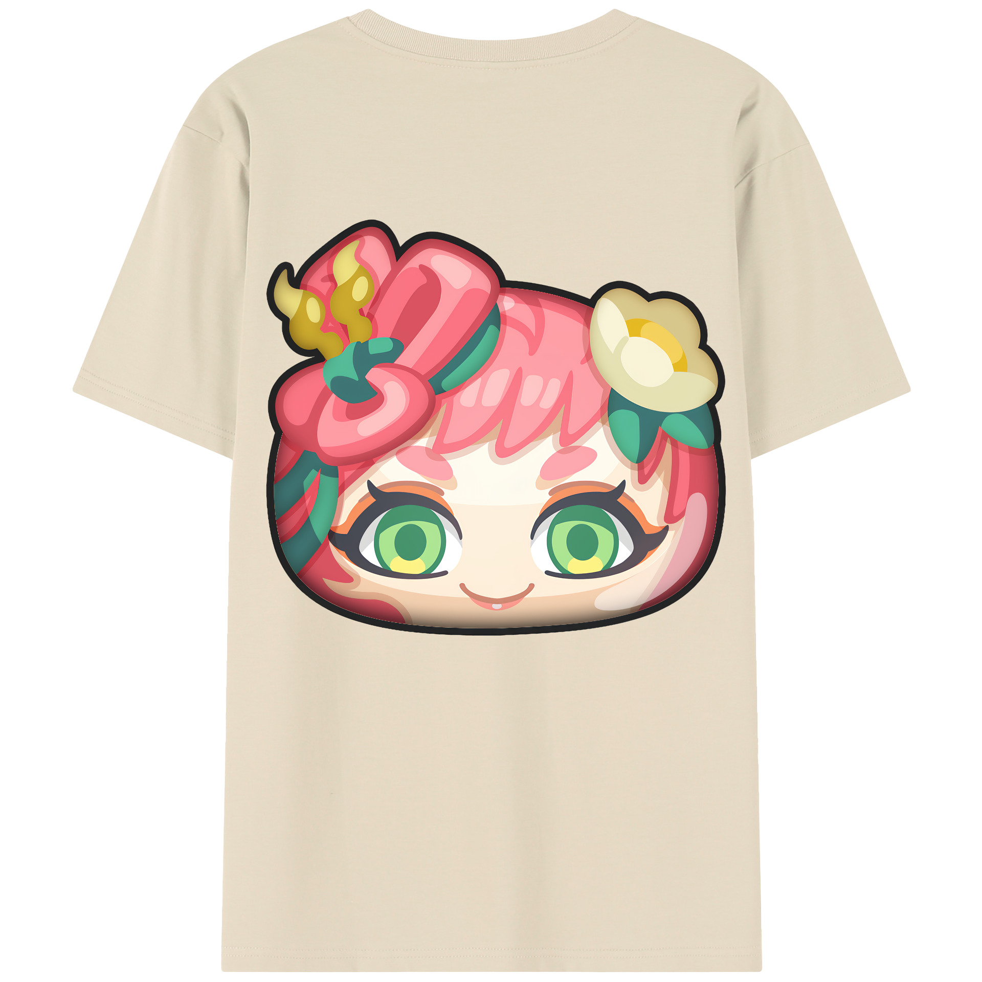 （画像用） 妖怪ウォッチ Yo-kai Watch 綿100％半袖Tシャツ（背面プリント）
