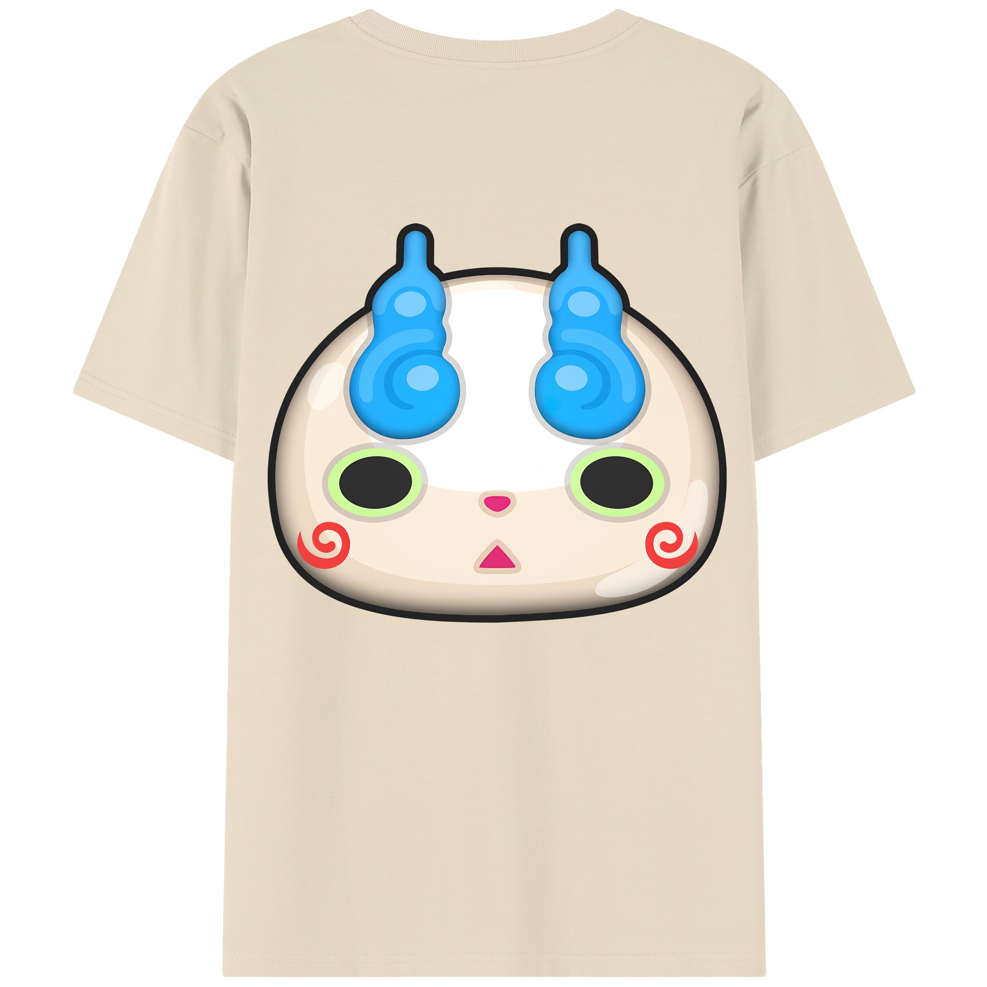 （画像用） 妖怪ウォッチ Yo-kai Watch 綿100％半袖Tシャツ（背面プリント）