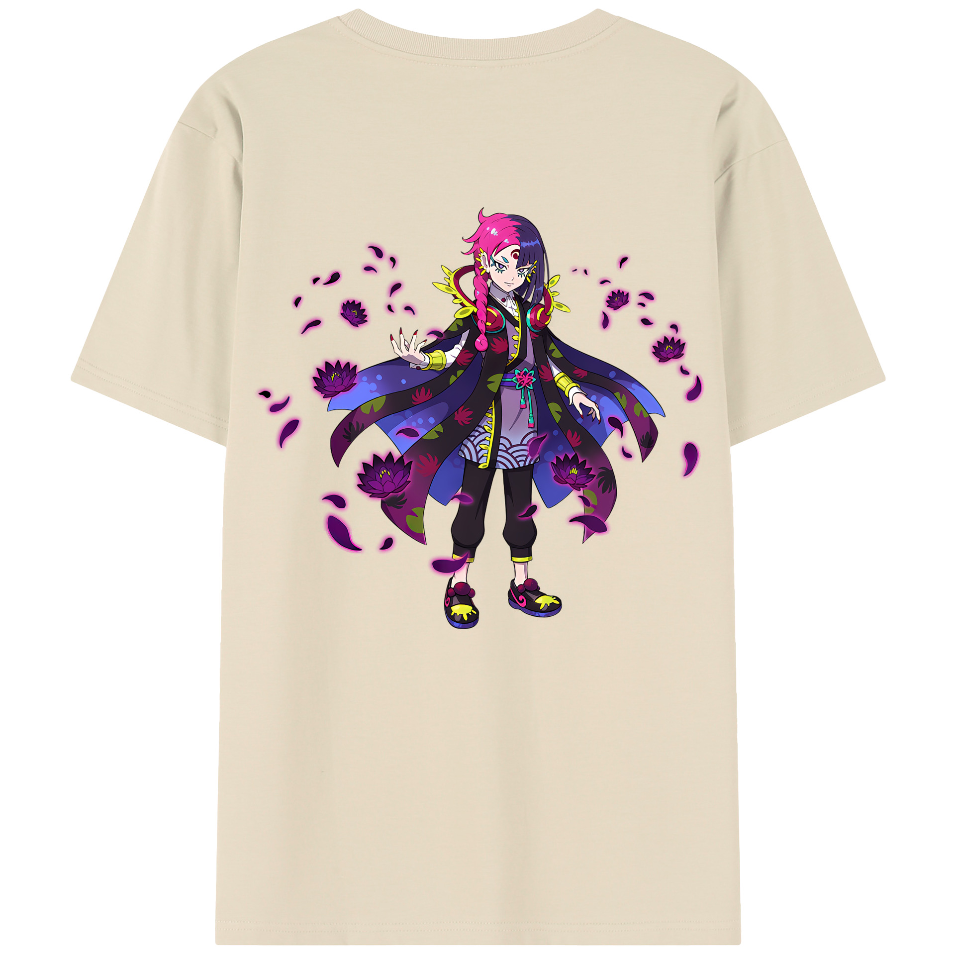 （画像用） 妖怪ウォッチ Yo-kai Watch 綿100％半袖Tシャツ（背面プリント）