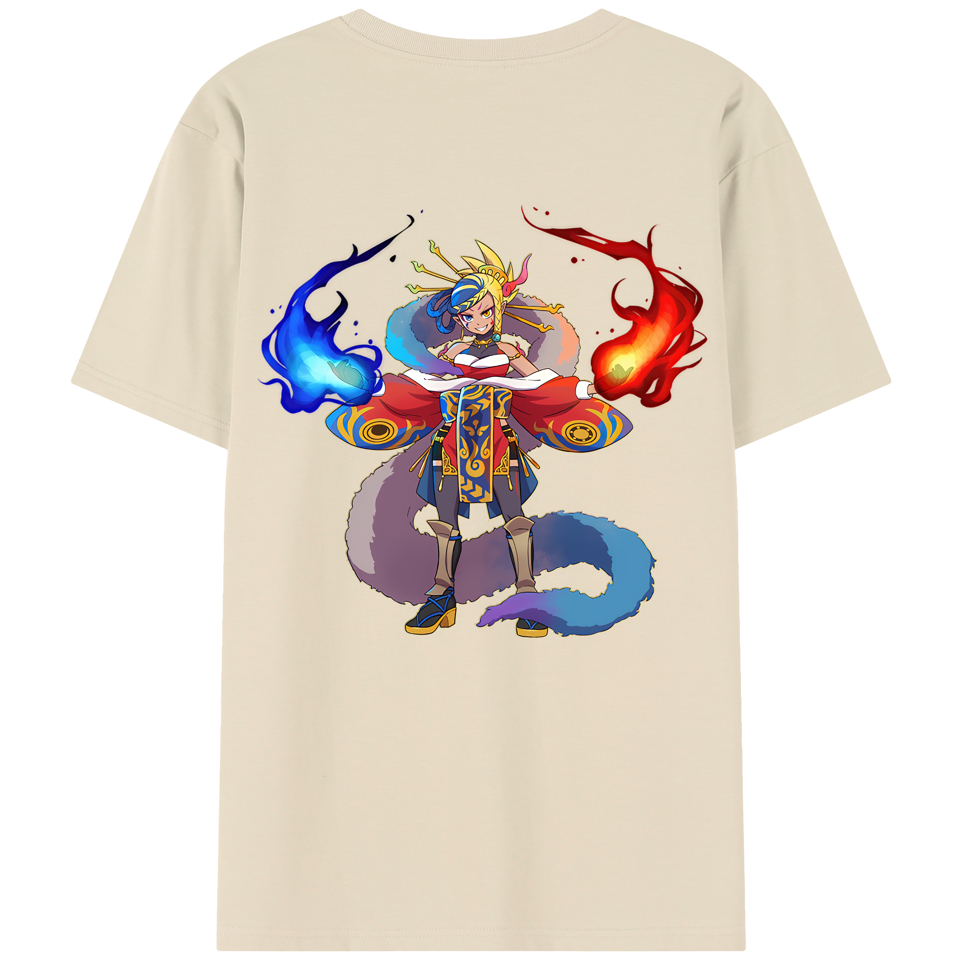 （画像用） 妖怪ウォッチ Yo-kai Watch 綿100％半袖Tシャツ（背面プリント）