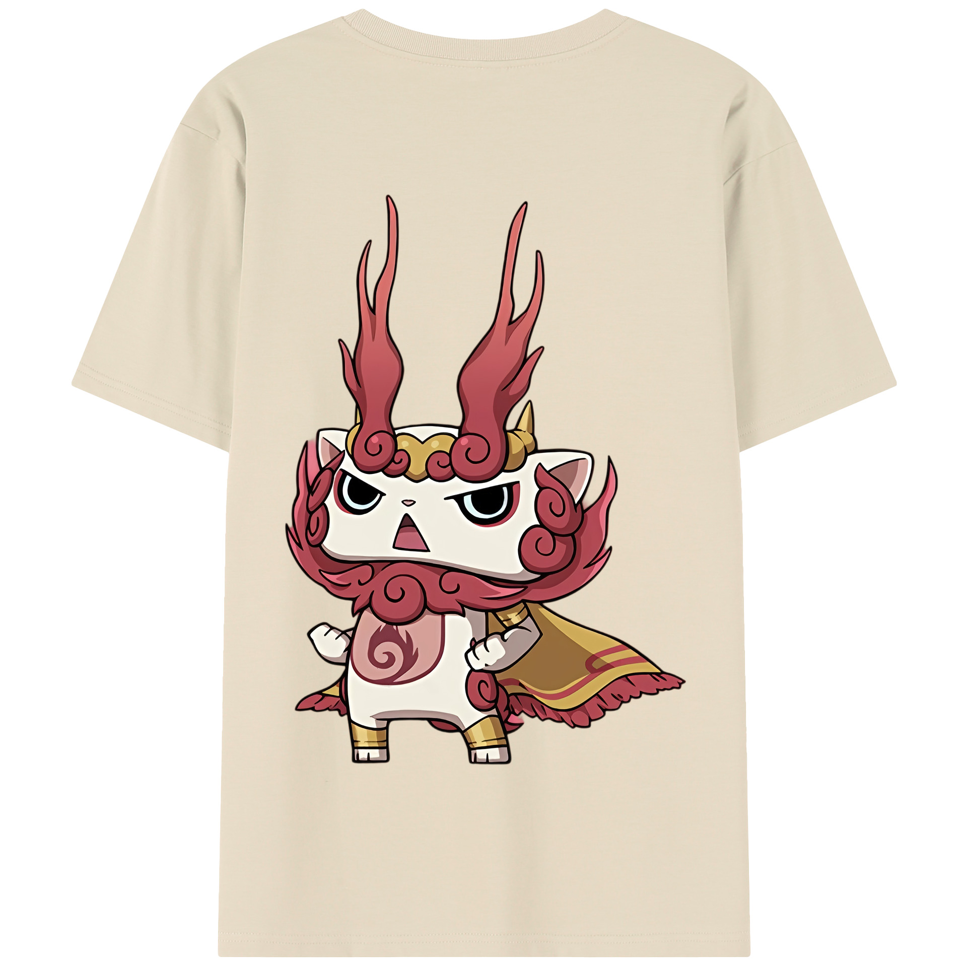 （画像用） 妖怪ウォッチ Yo-kai Watch 綿100％半袖Tシャツ（背面プリント）