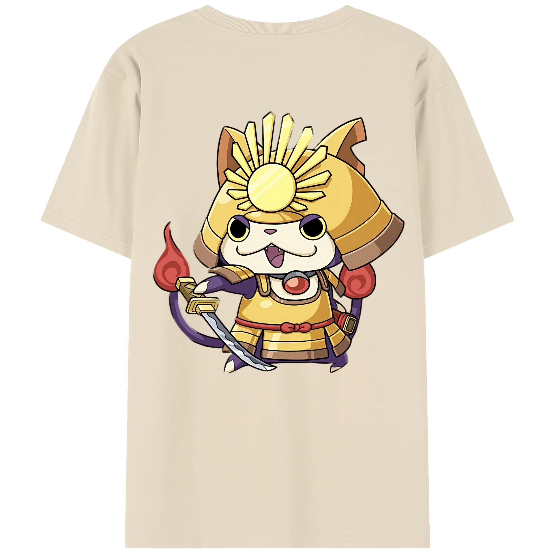 （画像用） 妖怪ウォッチ Yo-kai Watch 綿100％半袖Tシャツ（背面プリント）
