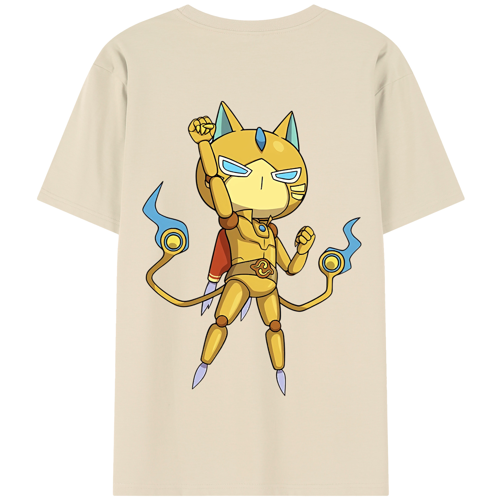 （画像用） 妖怪ウォッチ Yo-kai Watch 綿100％半袖Tシャツ（背面プリント）