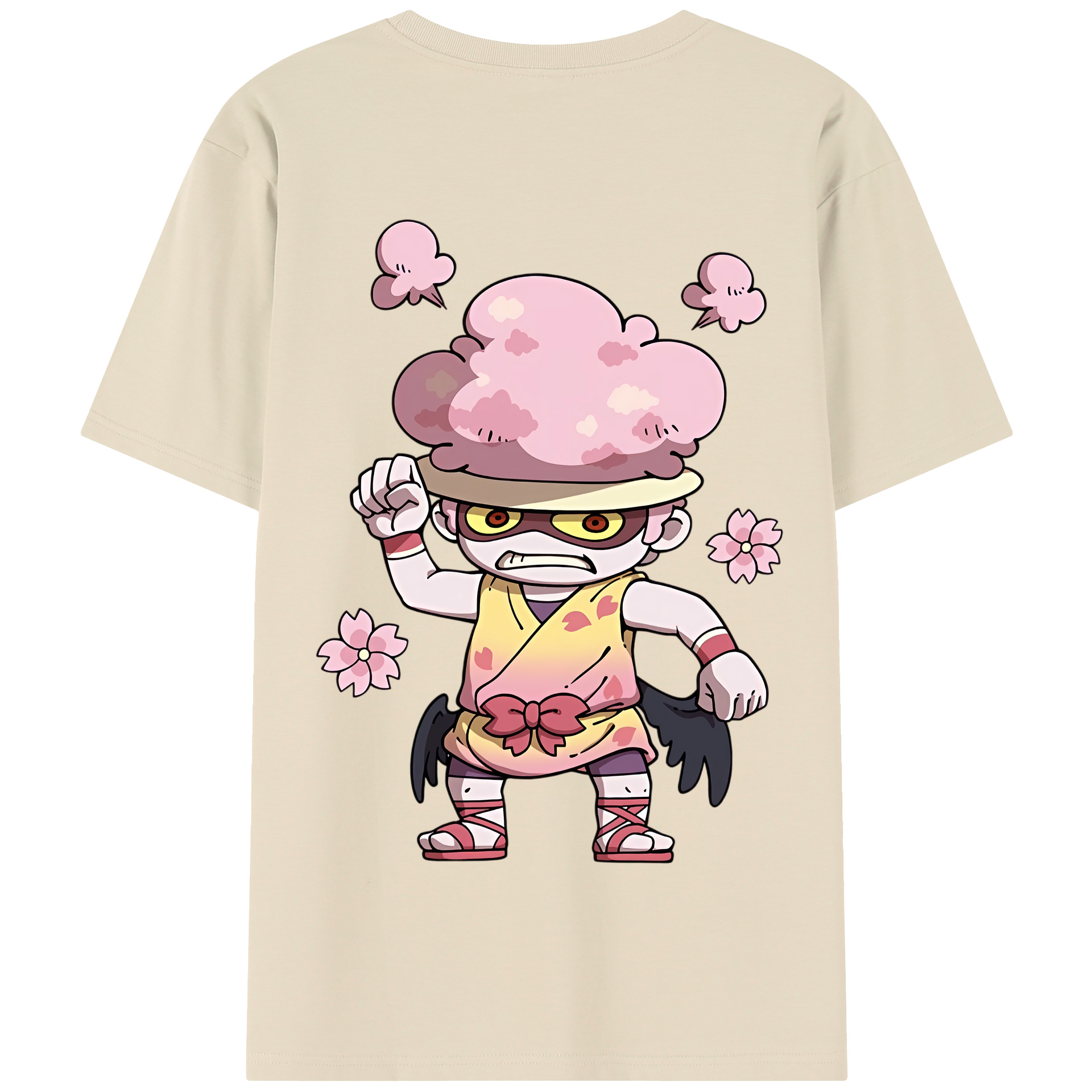 （画像用） 妖怪ウォッチ Yo-kai Watch 綿100％半袖Tシャツ（背面プリント）