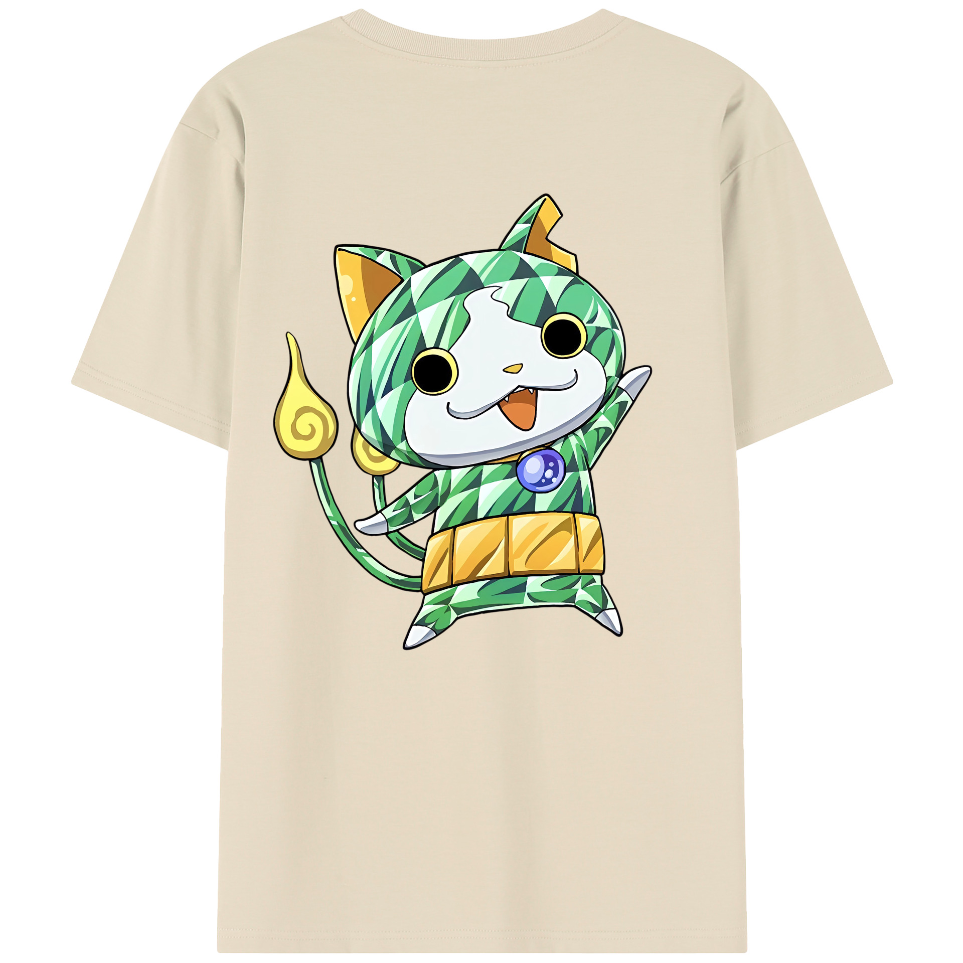 （画像用） 妖怪ウォッチ Yo-kai Watch 綿100％半袖Tシャツ（背面プリント）