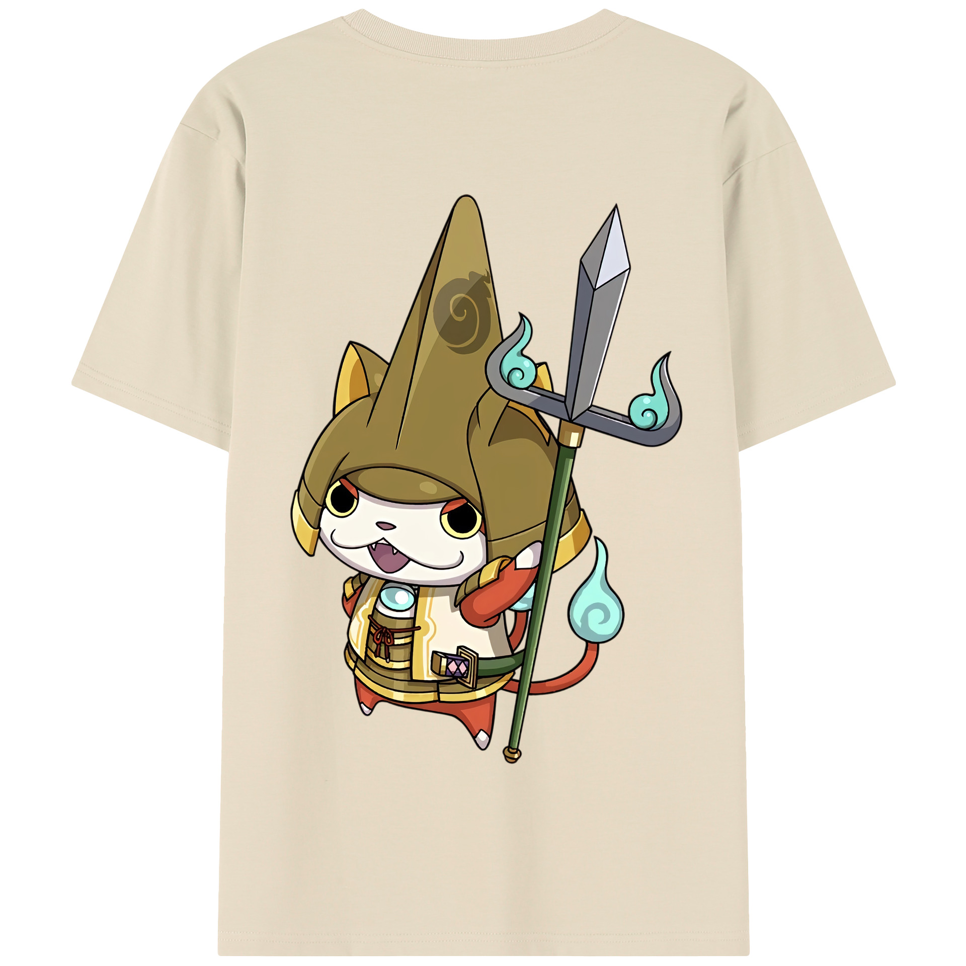 （画像用） 妖怪ウォッチ Yo-kai Watch 綿100％半袖Tシャツ（背面プリント）