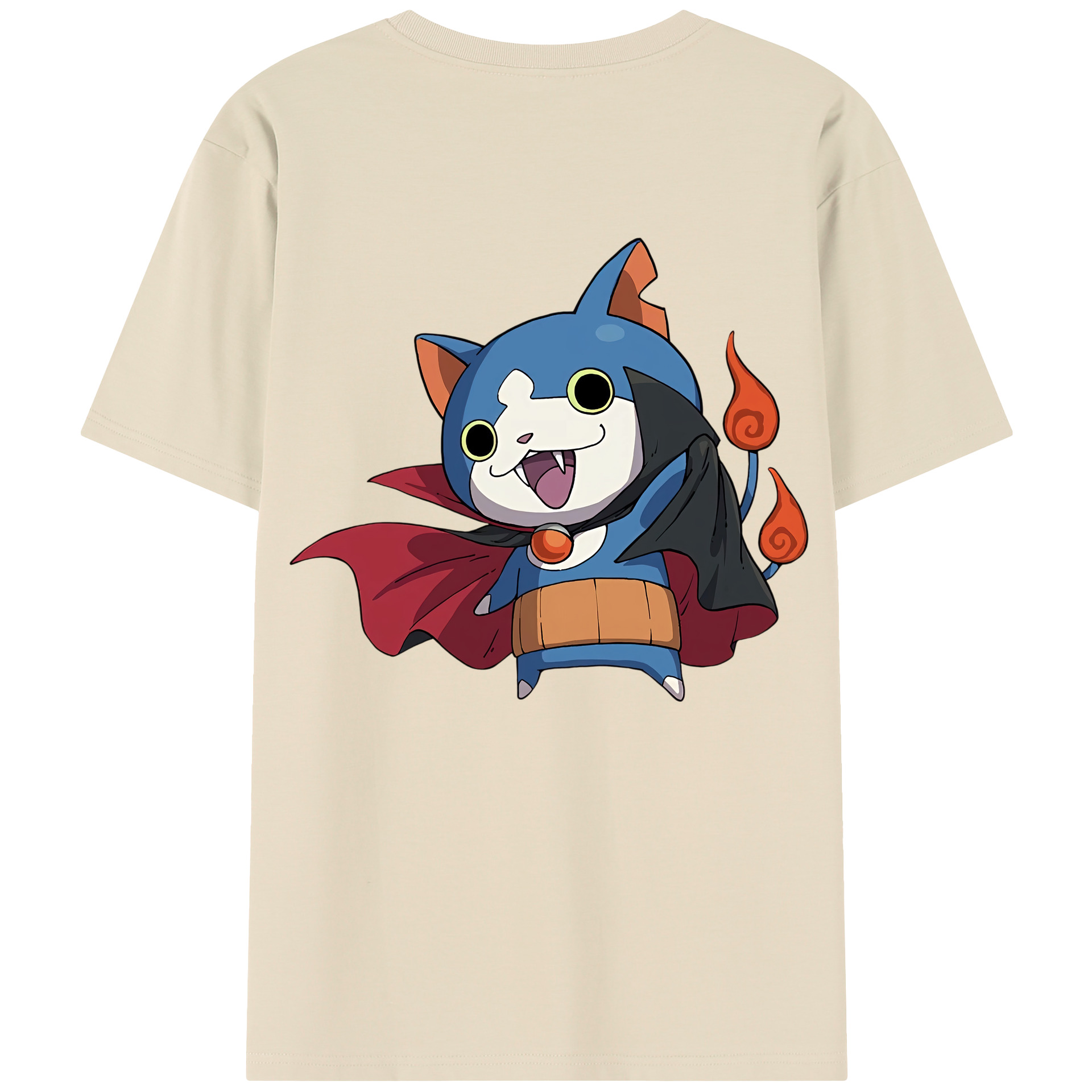 （画像用） 妖怪ウォッチ Yo-kai Watch 綿100％半袖Tシャツ（背面プリント）