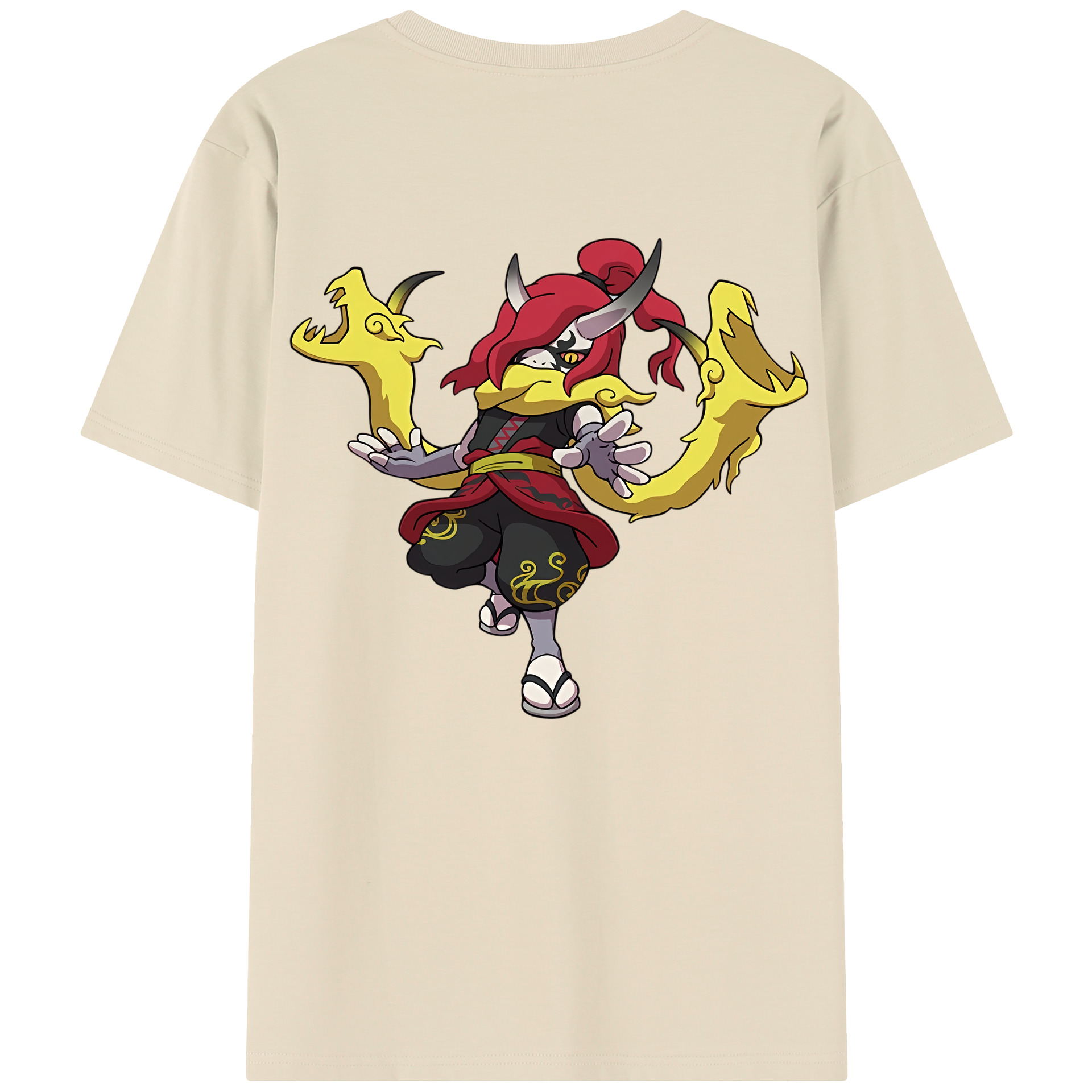（画像用） 妖怪ウォッチ Yo-kai Watch 綿100％半袖Tシャツ（背面プリント）