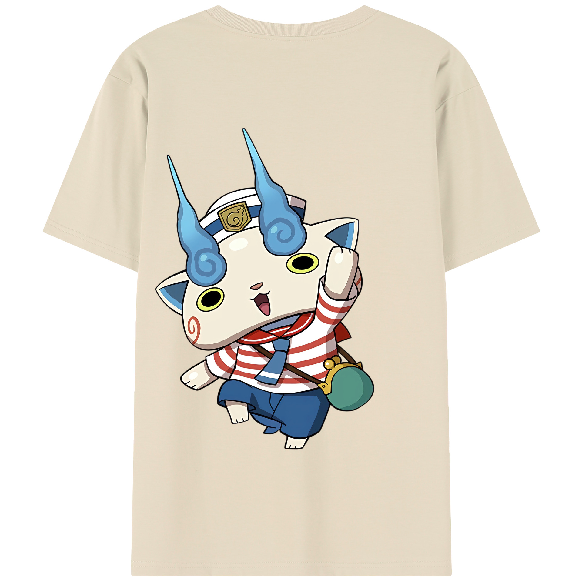 （画像用） 妖怪ウォッチ Yo-kai Watch 綿100％半袖Tシャツ（背面プリント）