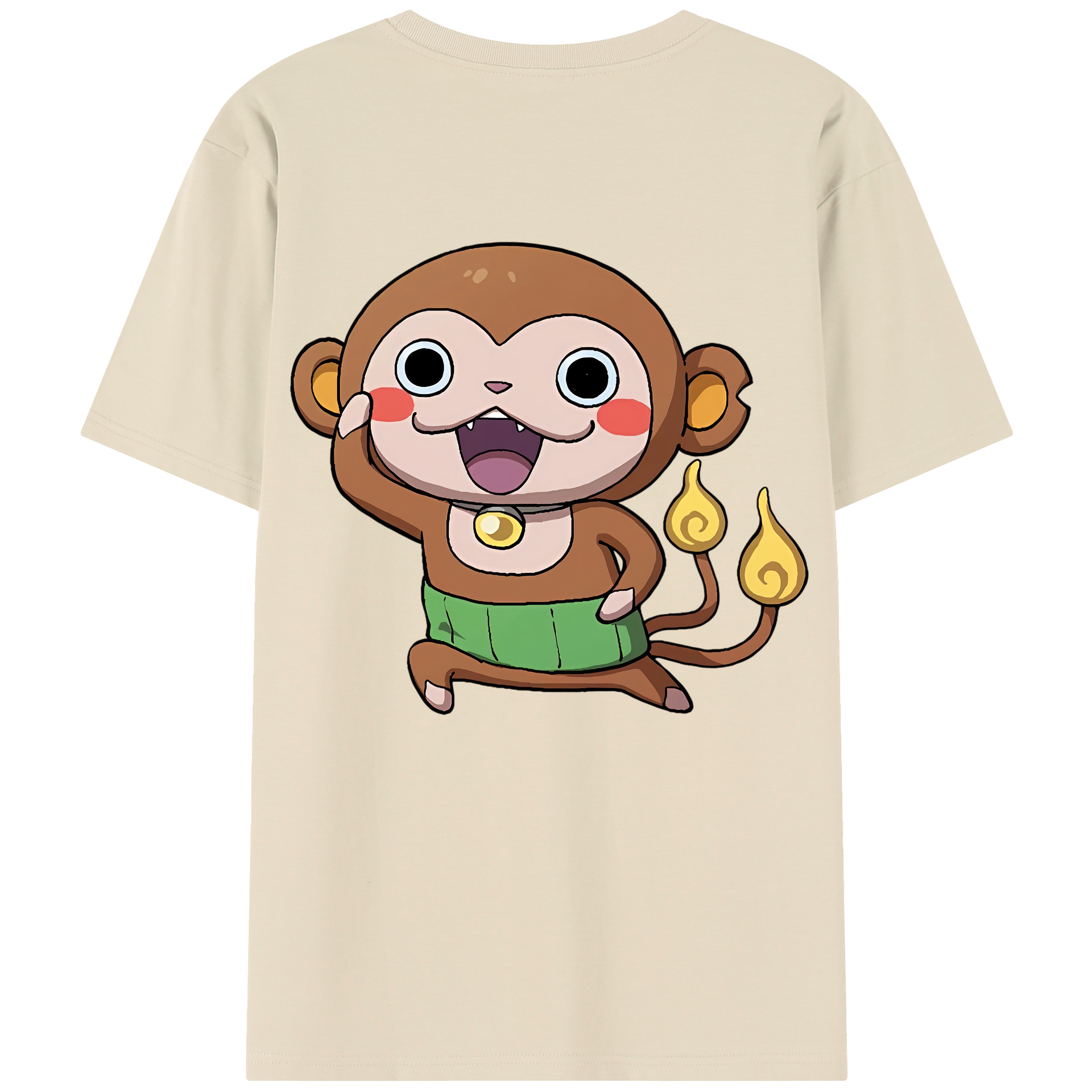 （画像用） 妖怪ウォッチ Yo-kai Watch 綿100％半袖Tシャツ（背面プリント）