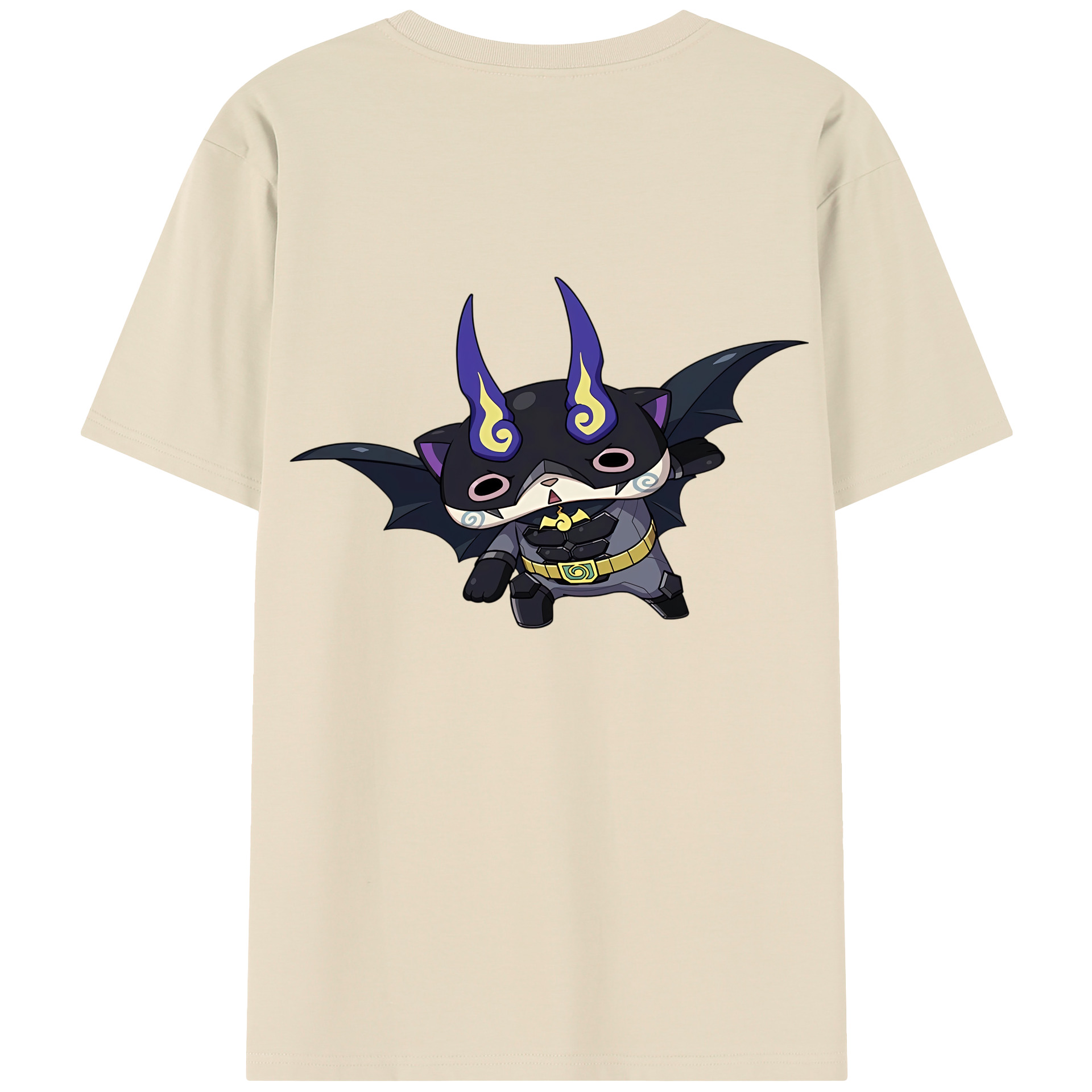（画像用） 妖怪ウォッチ Yo-kai Watch 綿100％半袖Tシャツ（背面プリント）