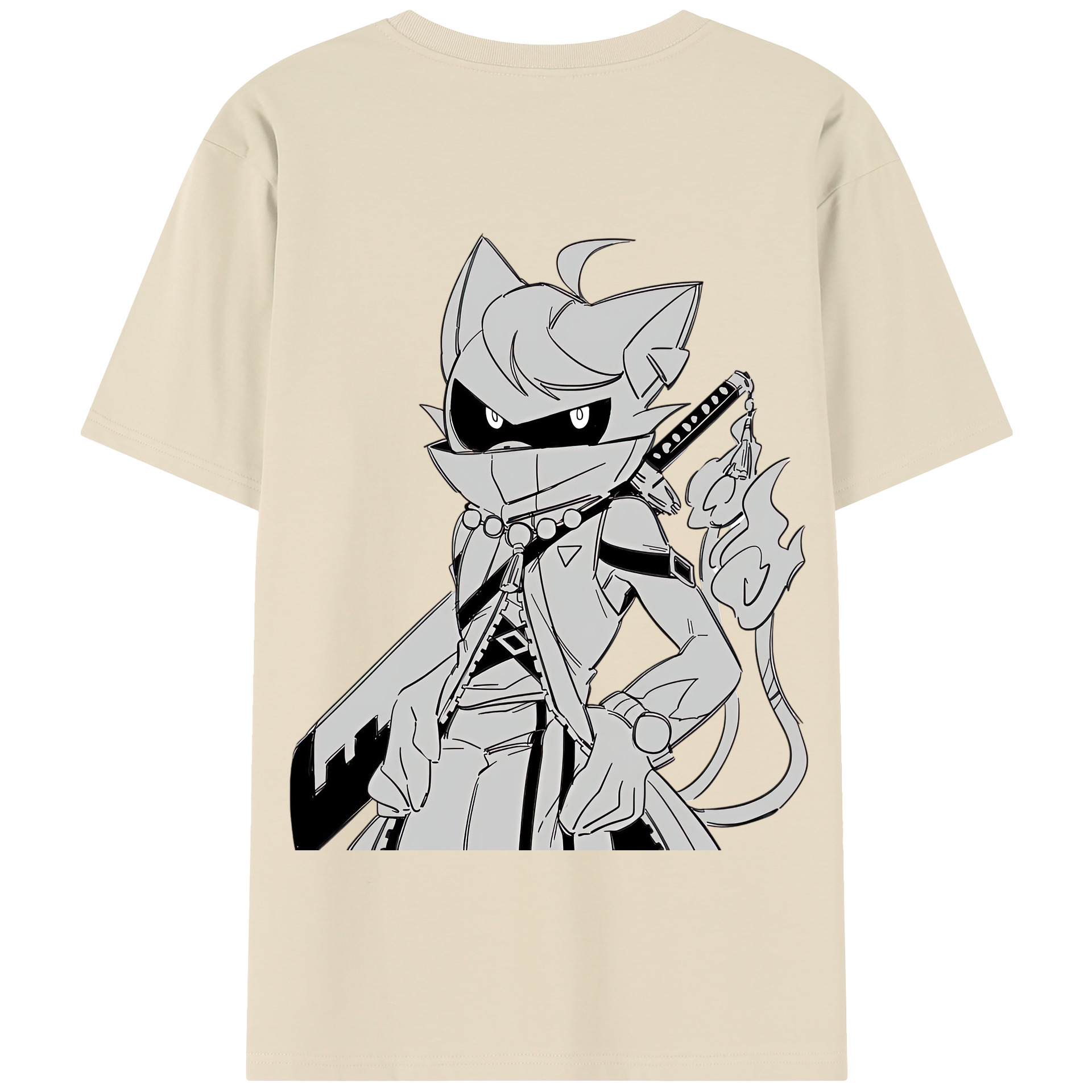 （画像用） 妖怪ウォッチ Yo-kai Watch 綿100％半袖Tシャツ（背面プリント）