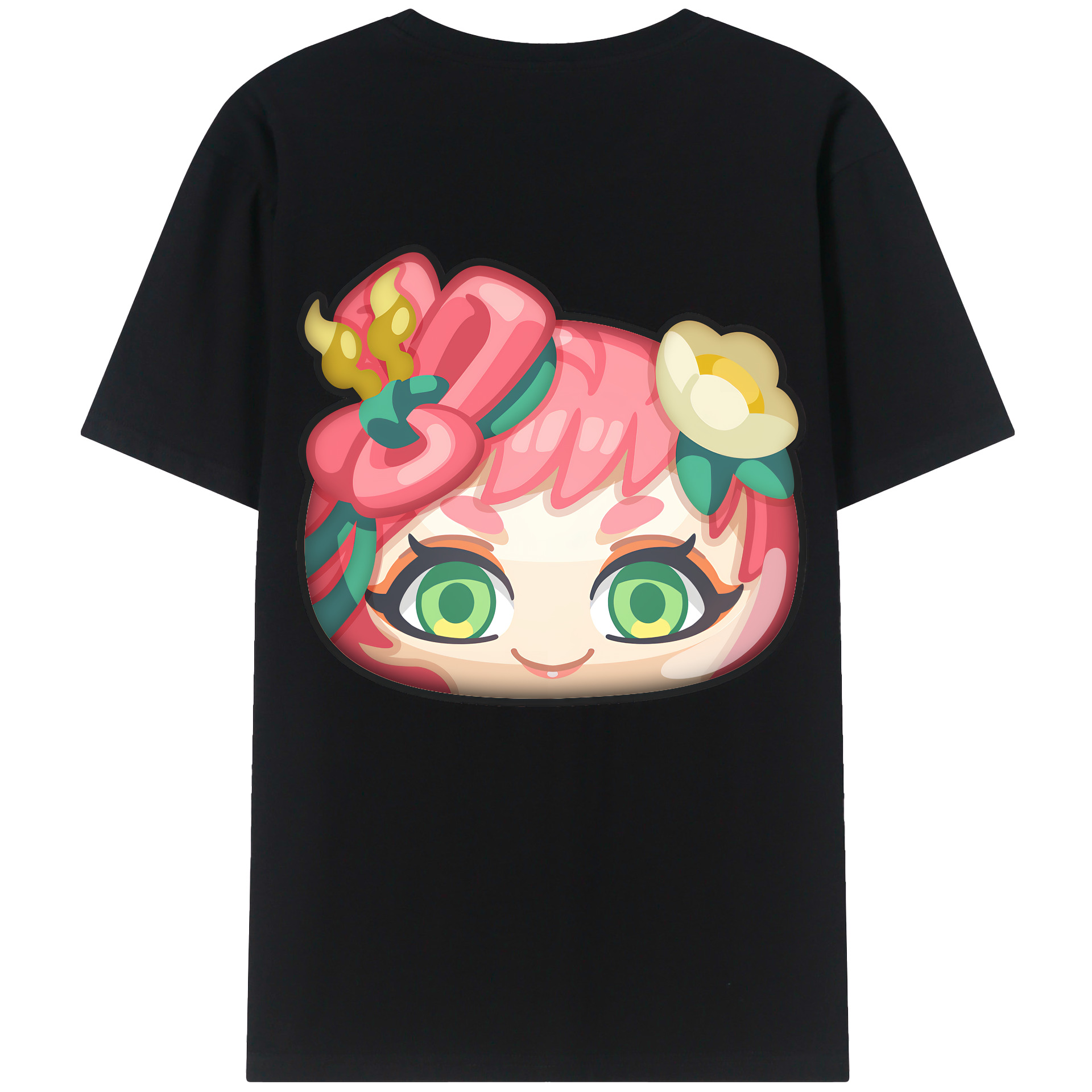（画像用） 妖怪ウォッチ Yo-kai Watch 綿100％半袖Tシャツ（背面プリント）