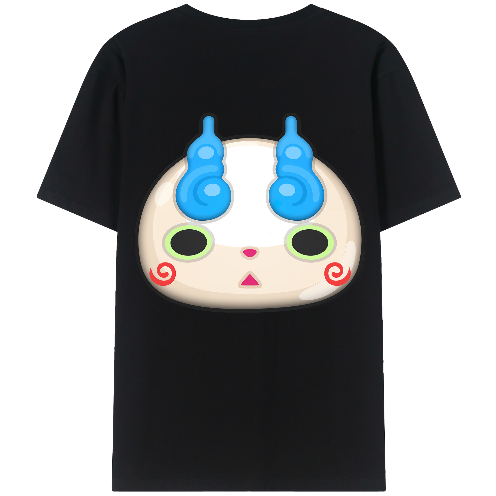 （画像用） 妖怪ウォッチ Yo-kai Watch 綿100％半袖Tシャツ（背面プリント）
