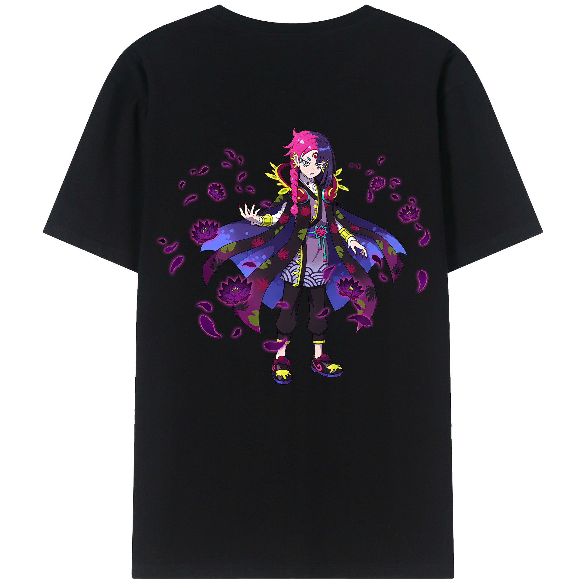 （画像用） 妖怪ウォッチ Yo-kai Watch 綿100％半袖Tシャツ（背面プリント）