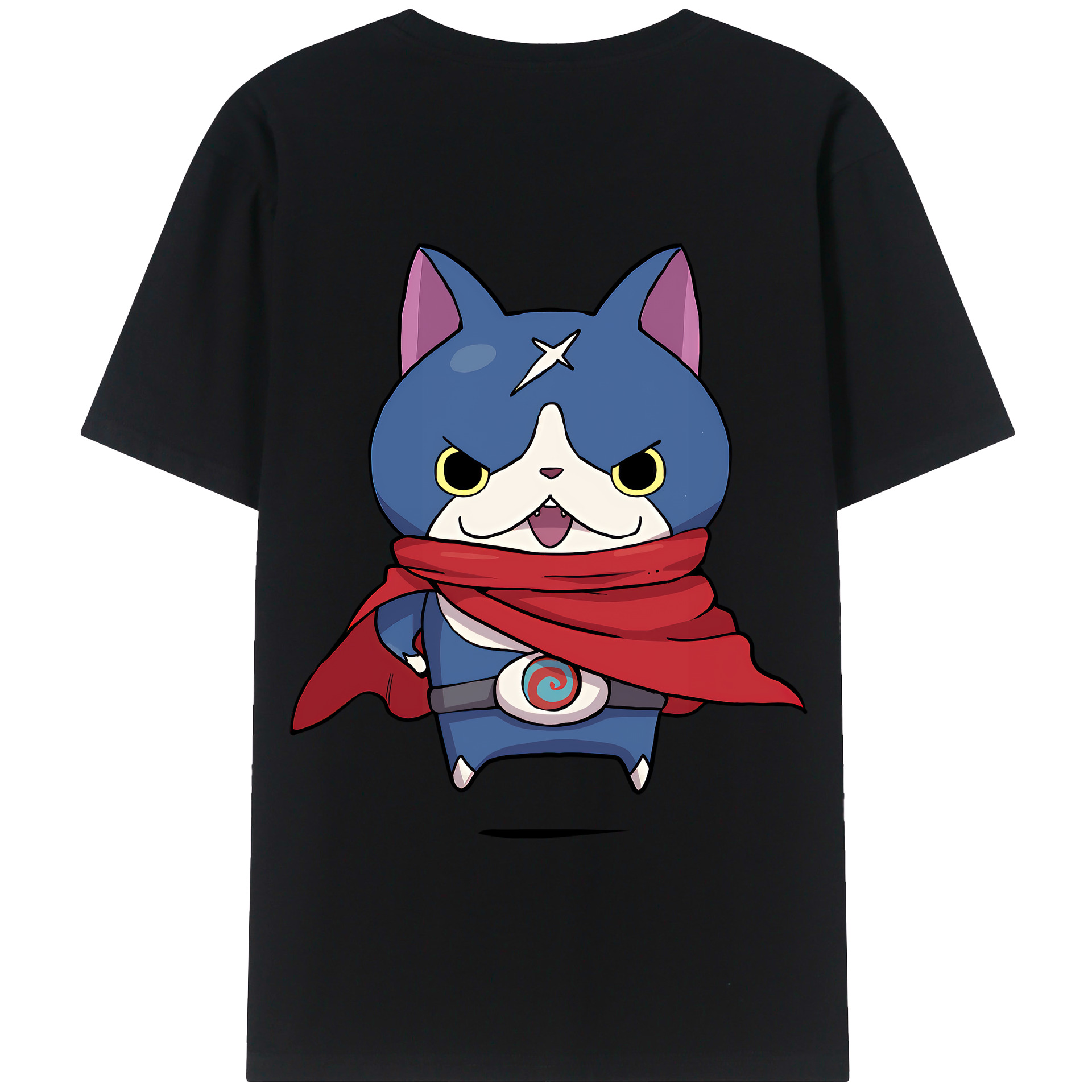 （画像用） 妖怪ウォッチ Yo-kai Watch 綿100％半袖Tシャツ（背面プリント）