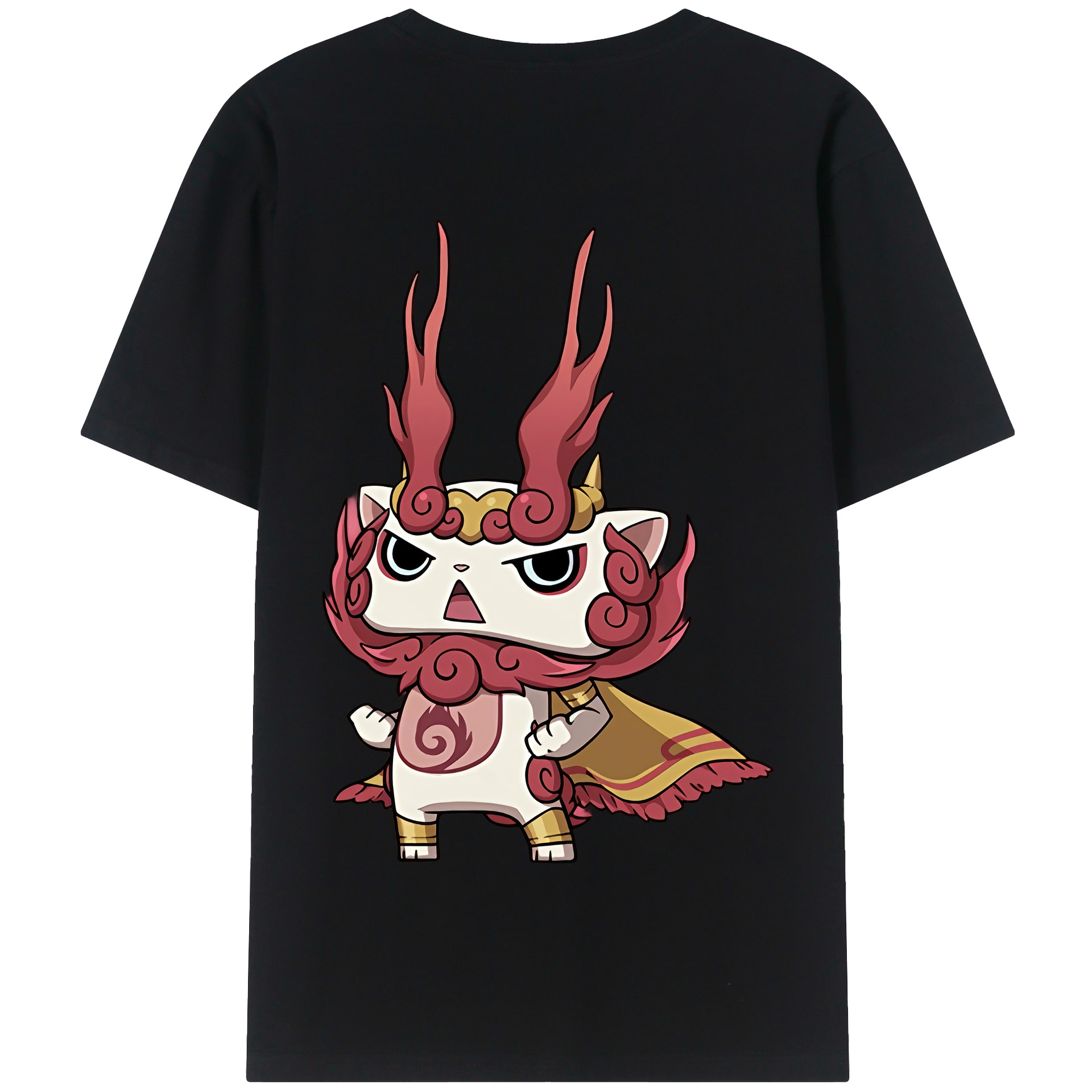 （画像用） 妖怪ウォッチ Yo-kai Watch 綿100％半袖Tシャツ（背面プリント）