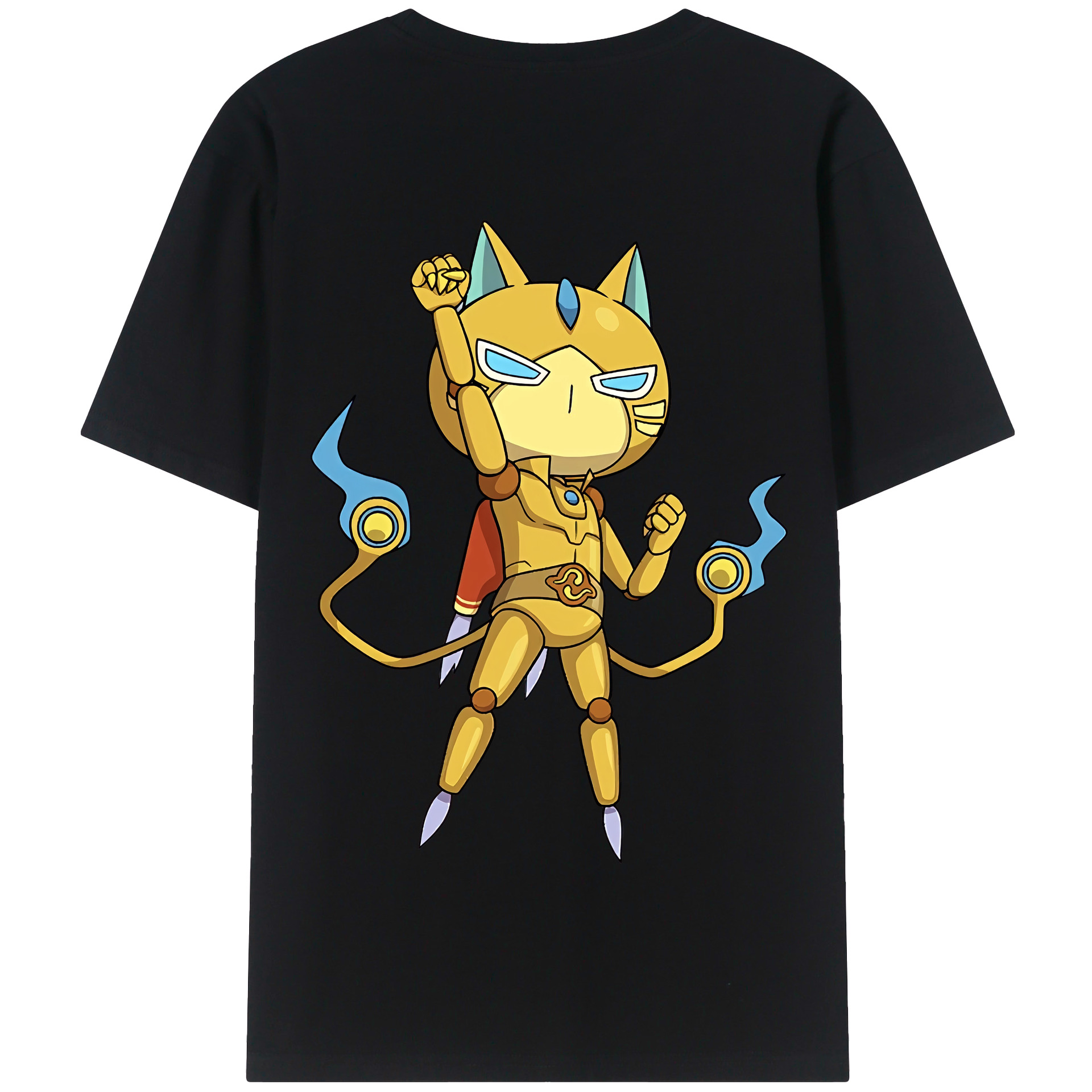 （画像用） 妖怪ウォッチ Yo-kai Watch 綿100％半袖Tシャツ（背面プリント）