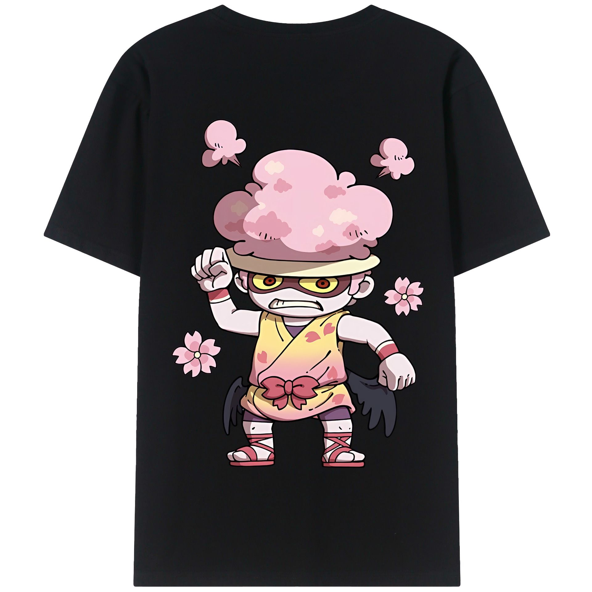 （画像用） 妖怪ウォッチ Yo-kai Watch 綿100％半袖Tシャツ（背面プリント）