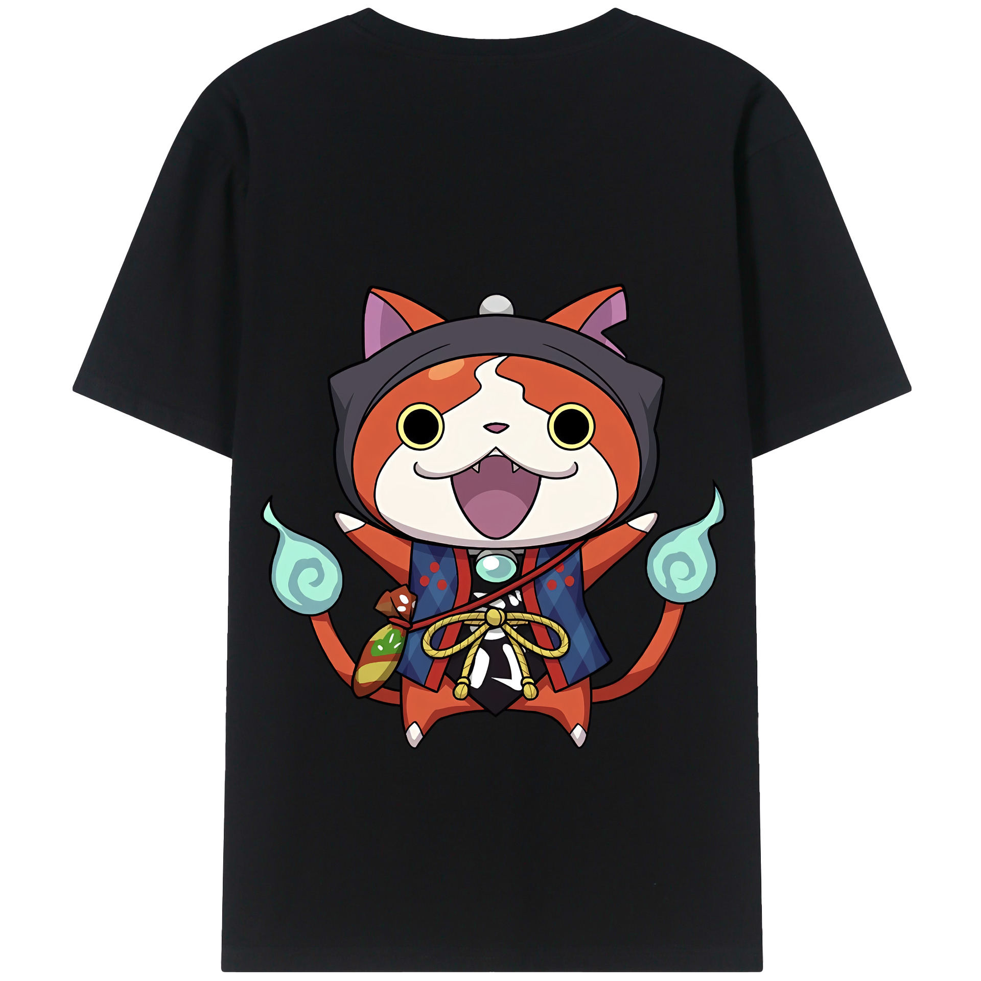 （画像用） 妖怪ウォッチ Yo-kai Watch 綿100％半袖Tシャツ（背面プリント）
