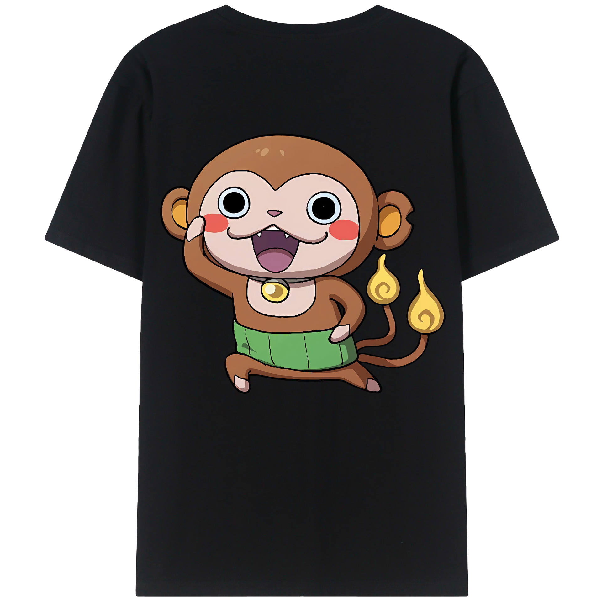 （画像用） 妖怪ウォッチ Yo-kai Watch 綿100％半袖Tシャツ（背面プリント）