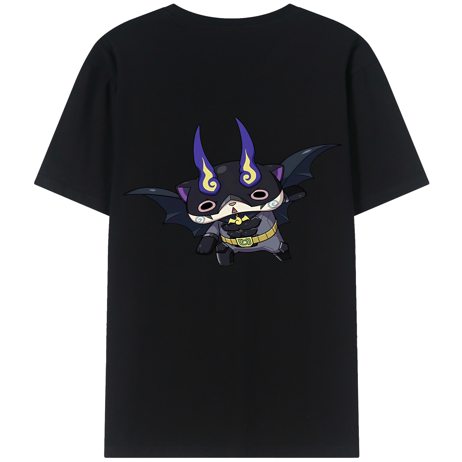 （画像用） 妖怪ウォッチ Yo-kai Watch 綿100％半袖Tシャツ（背面プリント）