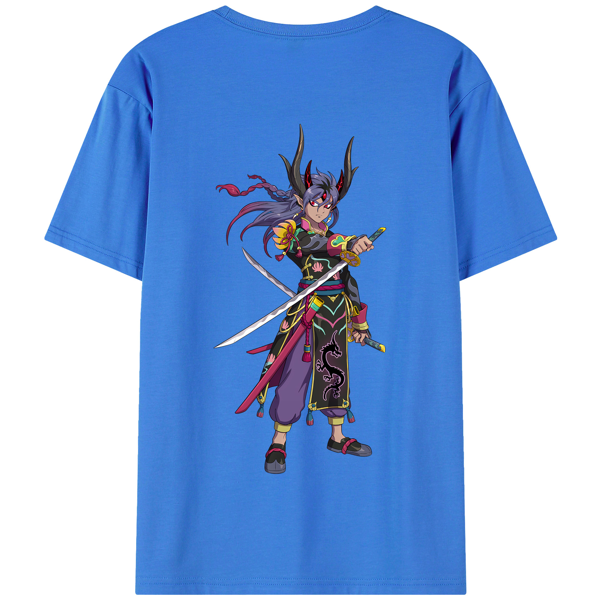（画像用） 妖怪ウォッチ Yo-kai Watch 綿100％半袖Tシャツ（背面プリント）
