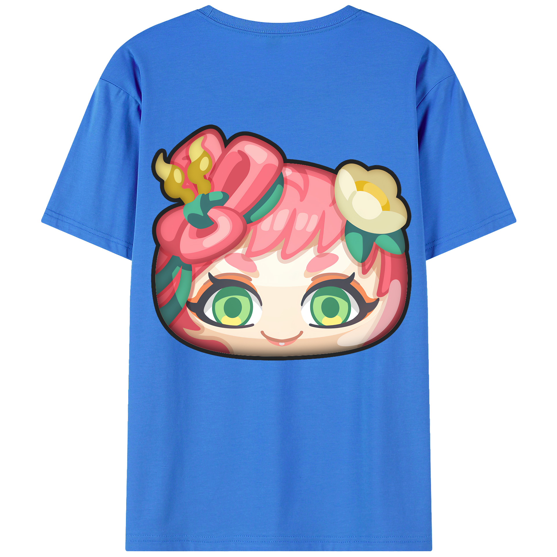 （画像用） 妖怪ウォッチ Yo-kai Watch 綿100％半袖Tシャツ（背面プリント）