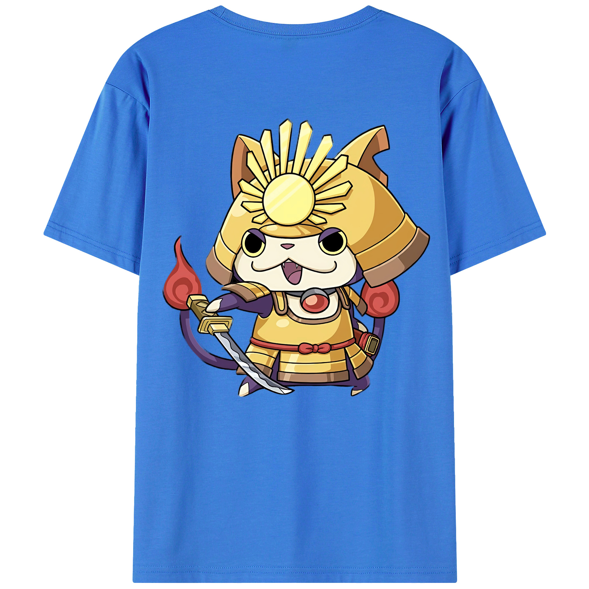 （画像用） 妖怪ウォッチ Yo-kai Watch 綿100％半袖Tシャツ（背面プリント）