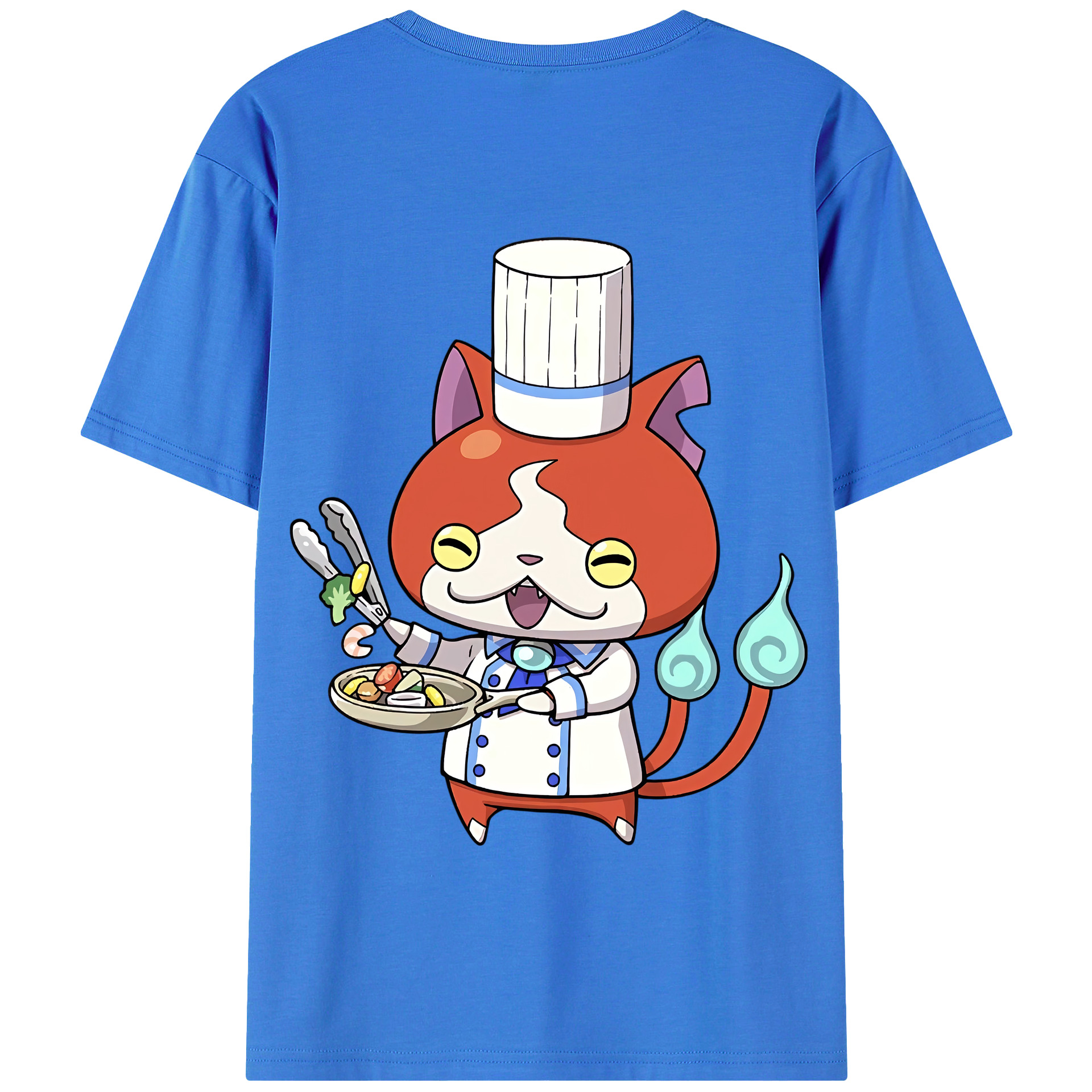 （画像用） 妖怪ウォッチ Yo-kai Watch 綿100％半袖Tシャツ（背面プリント）