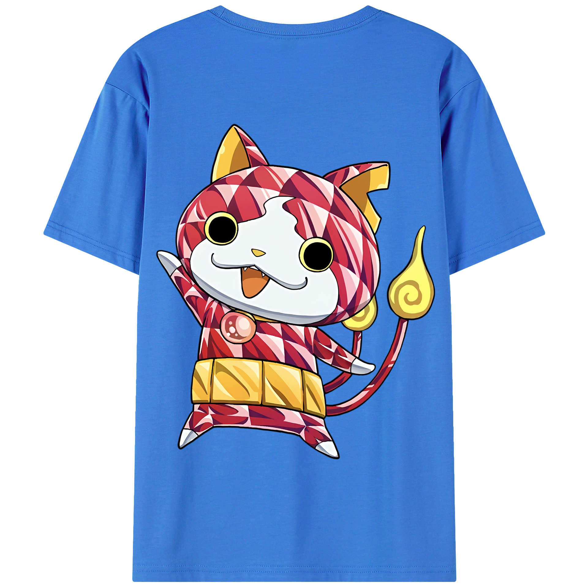 （画像用） 妖怪ウォッチ Yo-kai Watch 綿100％半袖Tシャツ（背面プリント）