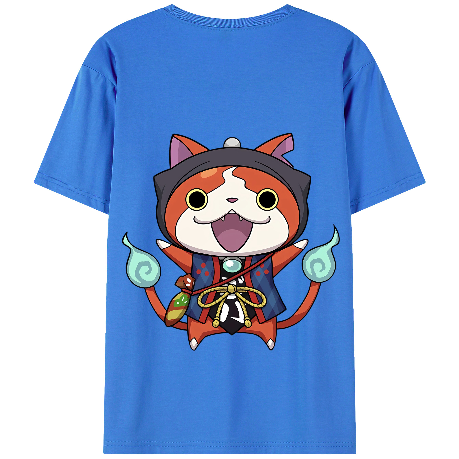 （画像用） 妖怪ウォッチ Yo-kai Watch 綿100％半袖Tシャツ（背面プリント）