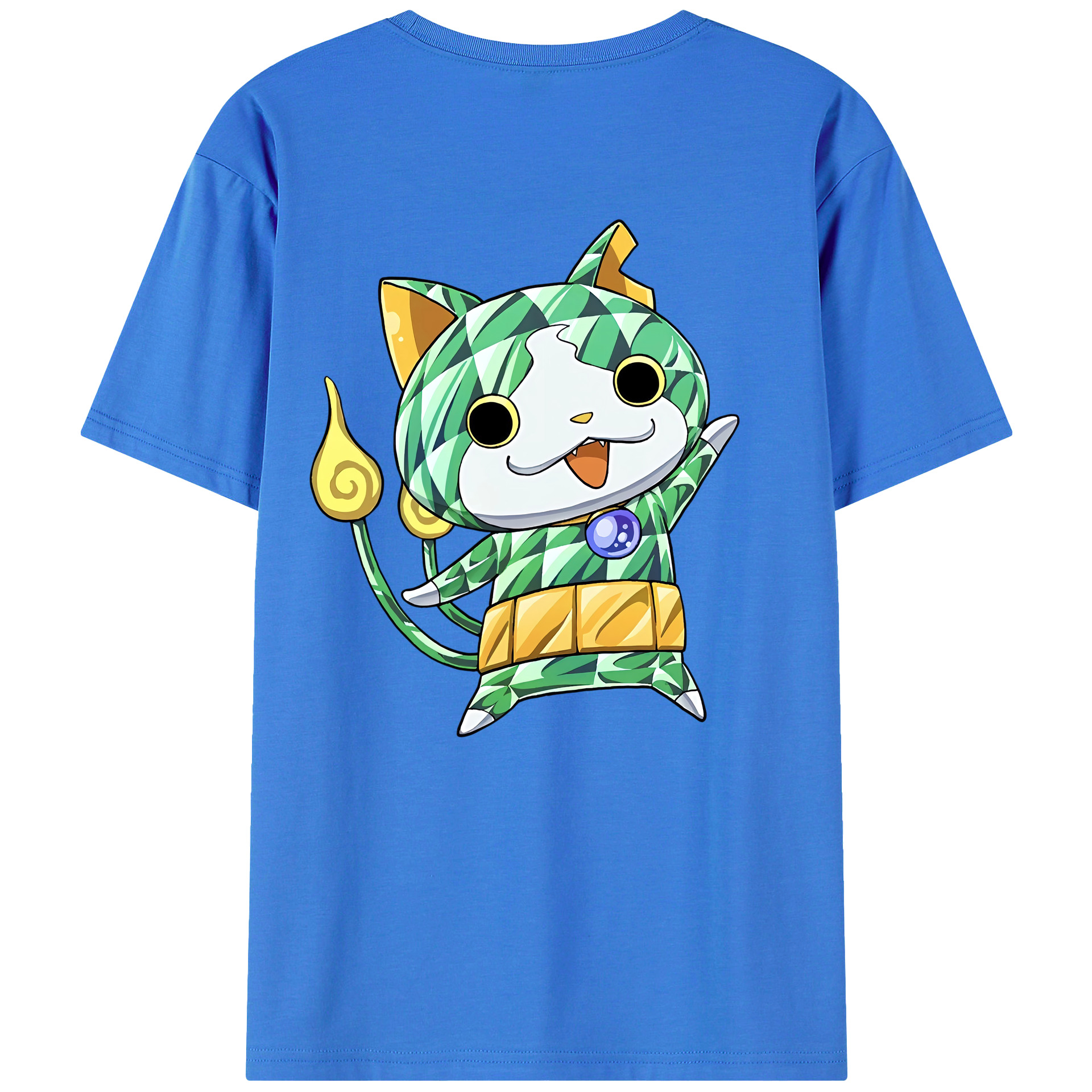（画像用） 妖怪ウォッチ Yo-kai Watch 綿100％半袖Tシャツ（背面プリント）