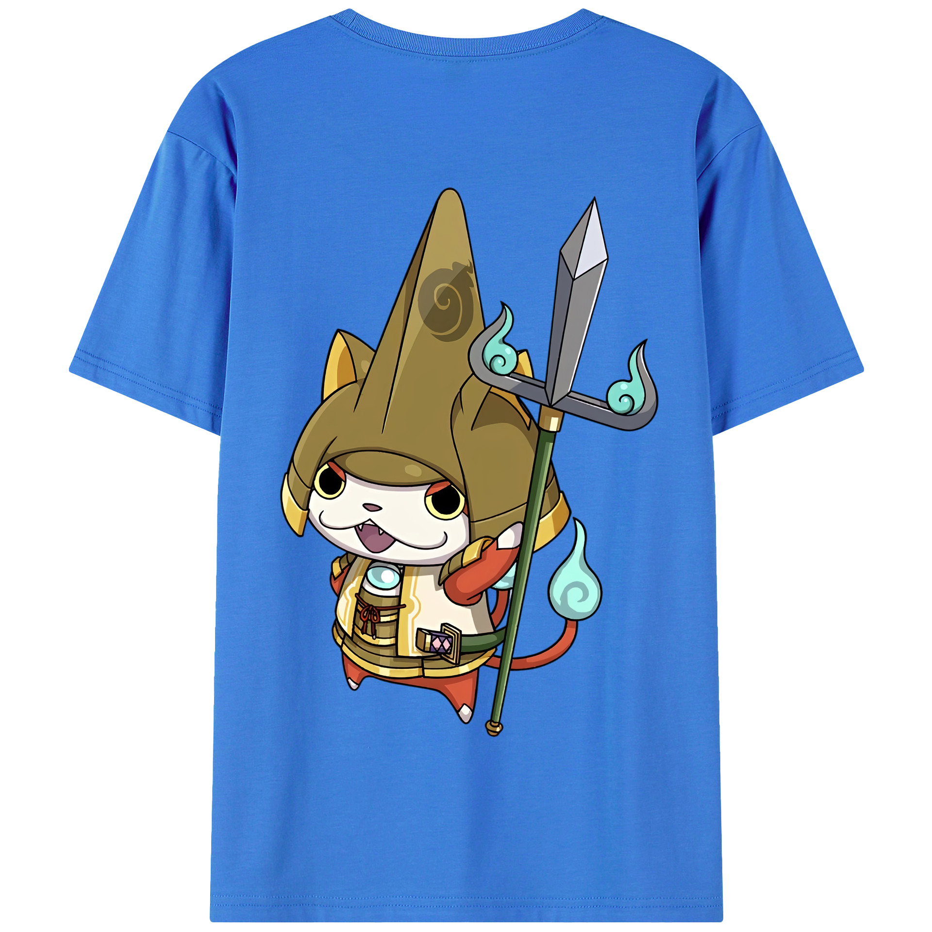 （画像用） 妖怪ウォッチ Yo-kai Watch 綿100％半袖Tシャツ（背面プリント）