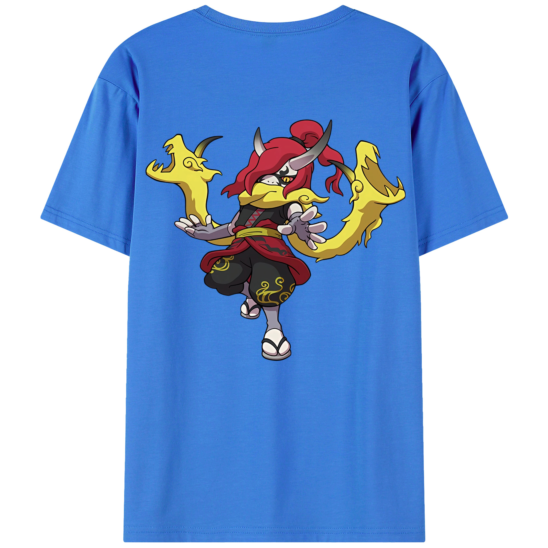（画像用） 妖怪ウォッチ Yo-kai Watch 綿100％半袖Tシャツ（背面プリント）