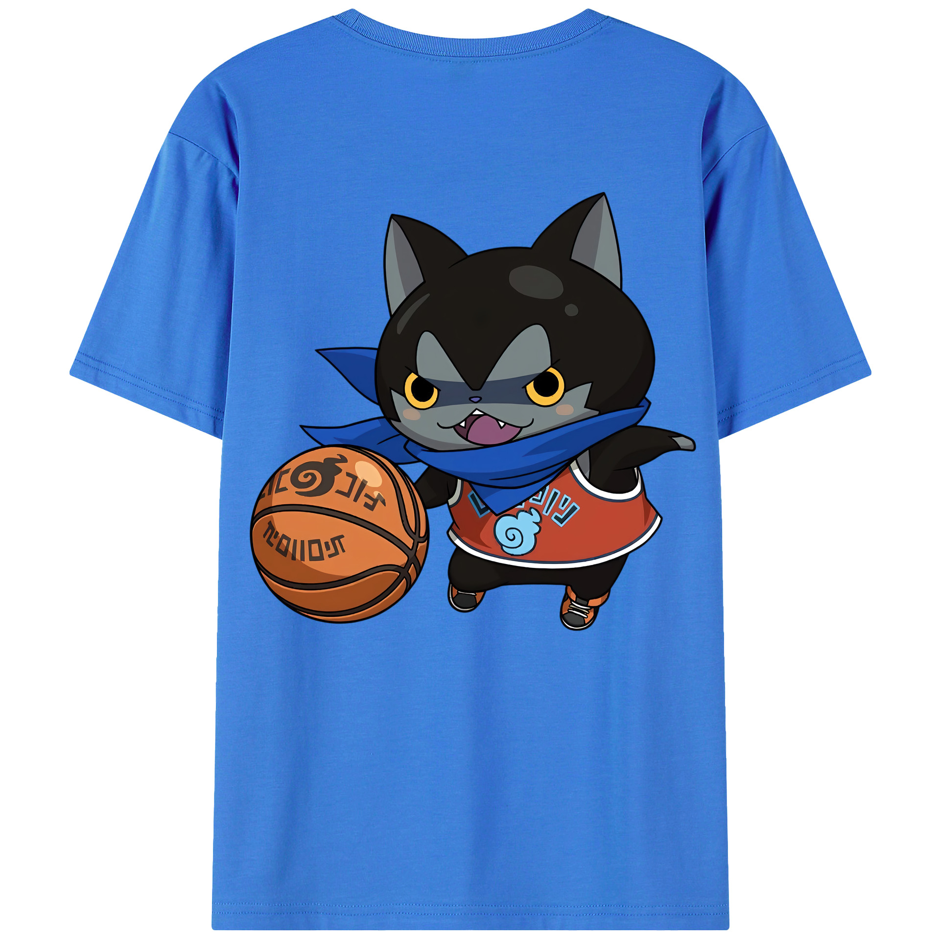 （画像用） 妖怪ウォッチ Yo-kai Watch 綿100％半袖Tシャツ（背面プリント）