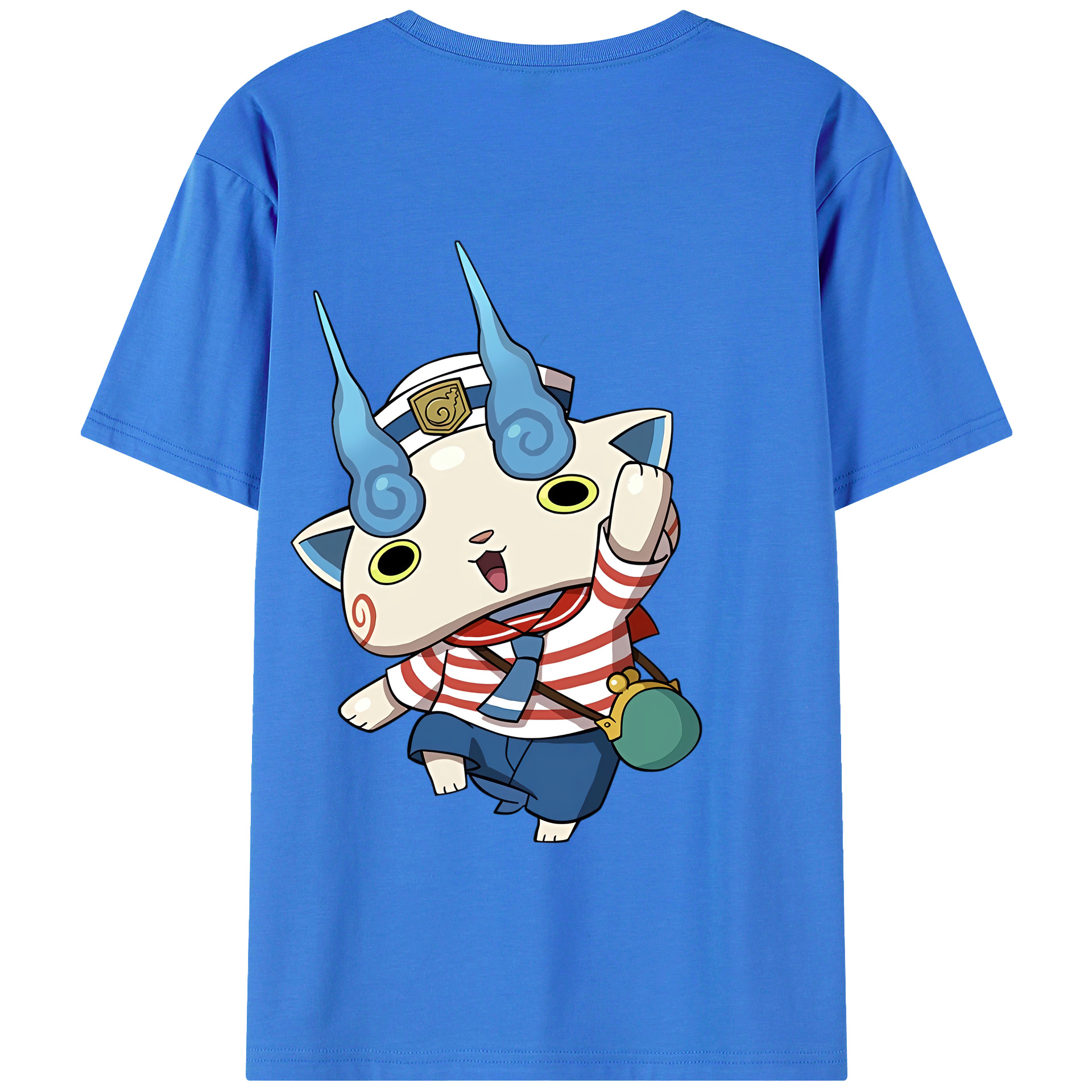 （画像用） 妖怪ウォッチ Yo-kai Watch 綿100％半袖Tシャツ（背面プリント）