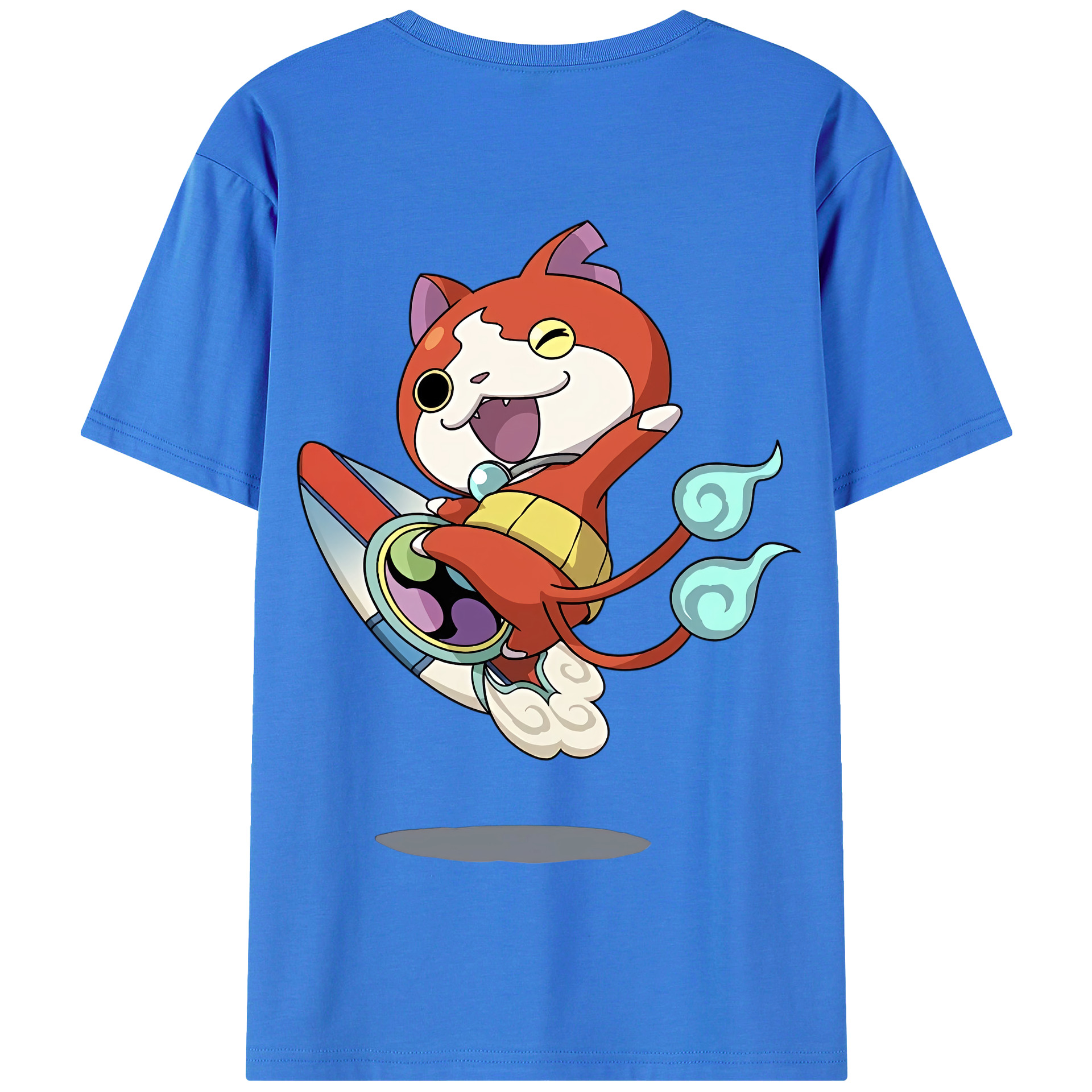 （画像用） 妖怪ウォッチ Yo-kai Watch 綿100％半袖Tシャツ（背面プリント）