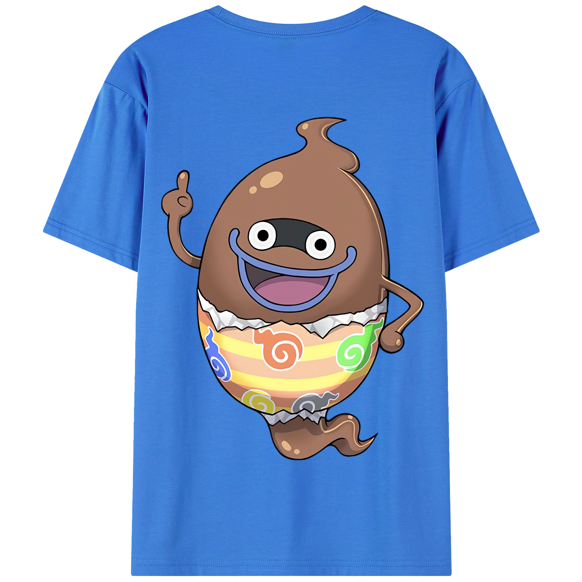 （画像用） 妖怪ウォッチ Yo-kai Watch 綿100％半袖Tシャツ（背面プリント）