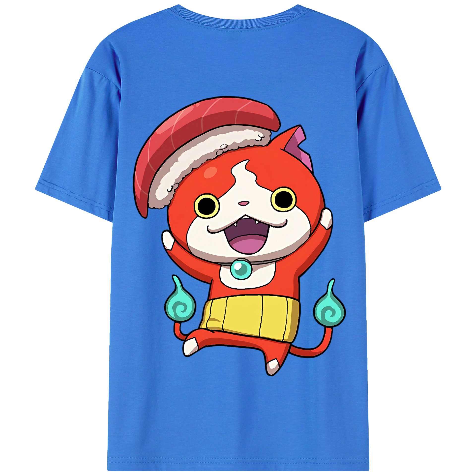 （画像用） 妖怪ウォッチ Yo-kai Watch 綿100％半袖Tシャツ（背面プリント）