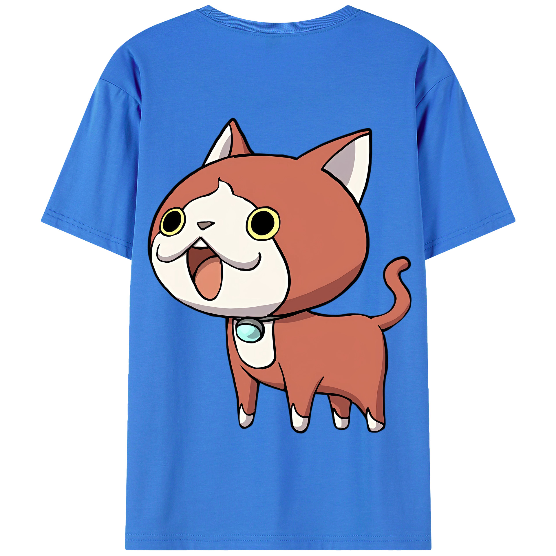 （画像用） 妖怪ウォッチ Yo-kai Watch 綿100％半袖Tシャツ（背面プリント）