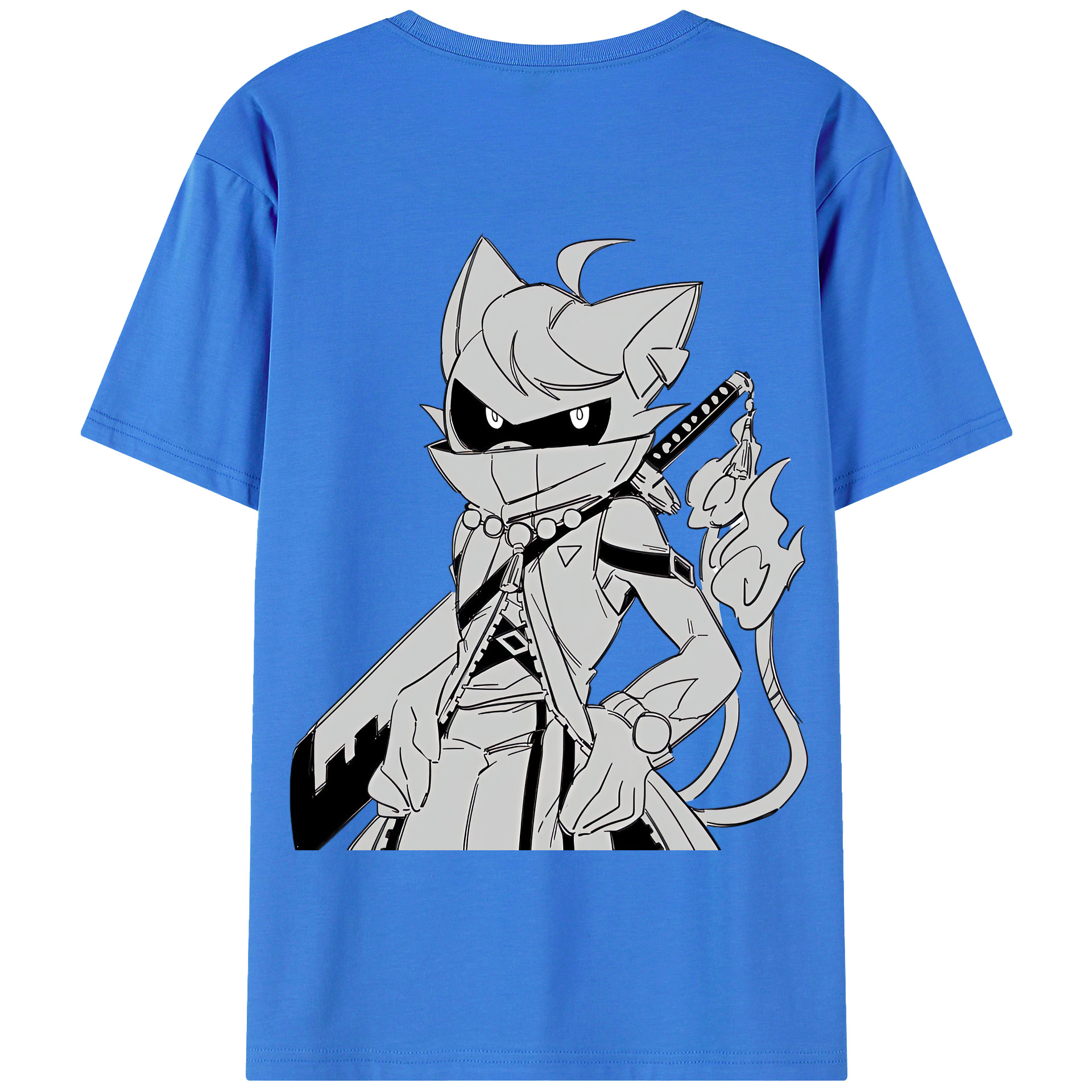 （画像用） 妖怪ウォッチ Yo-kai Watch 綿100％半袖Tシャツ（背面プリント）