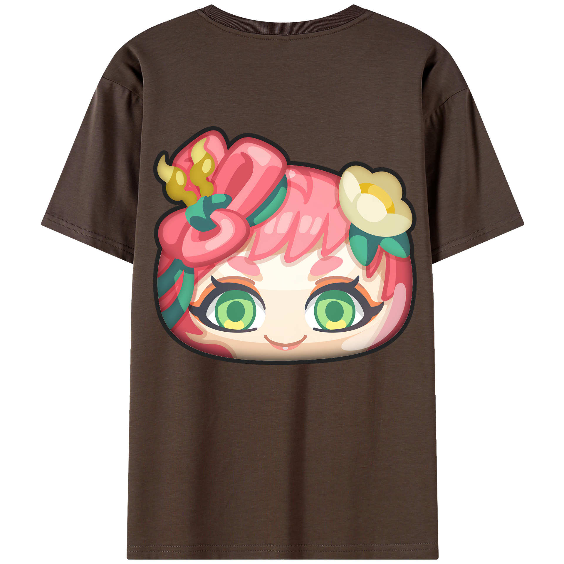 （画像用） 妖怪ウォッチ Yo-kai Watch 綿100％半袖Tシャツ（背面プリント）