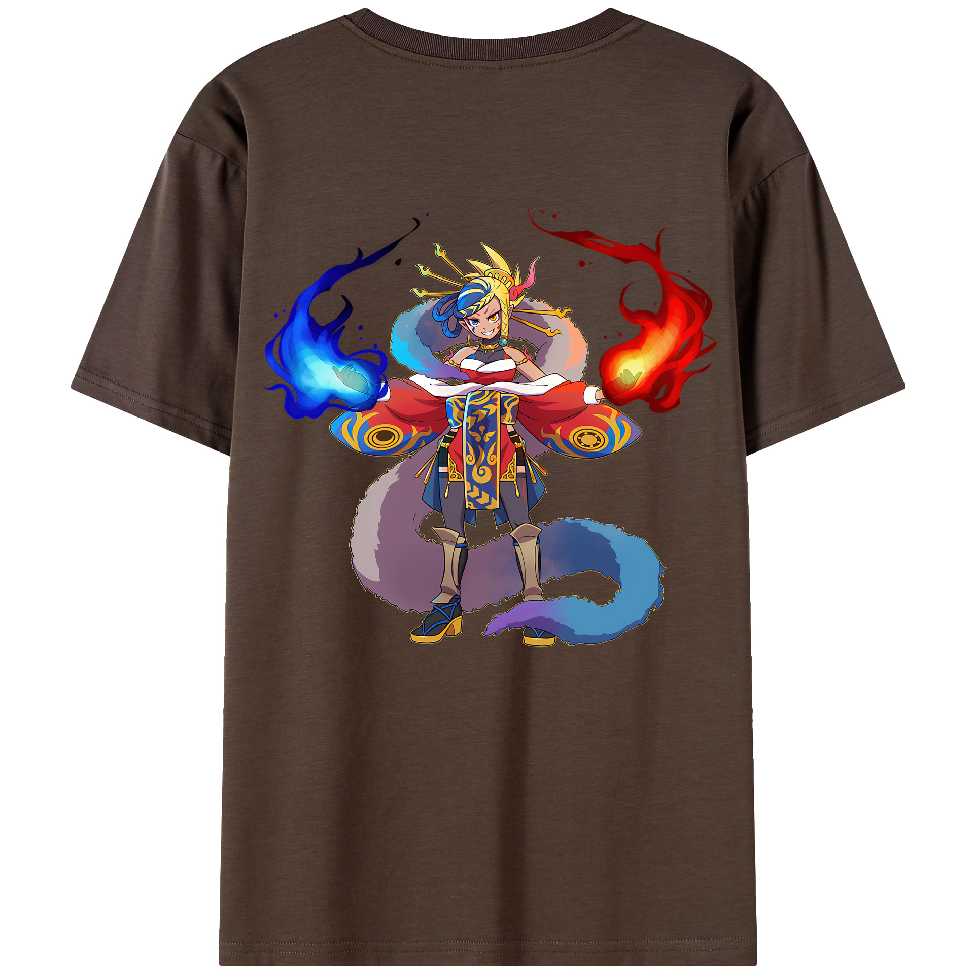 （画像用） 妖怪ウォッチ Yo-kai Watch 綿100％半袖Tシャツ（背面プリント）