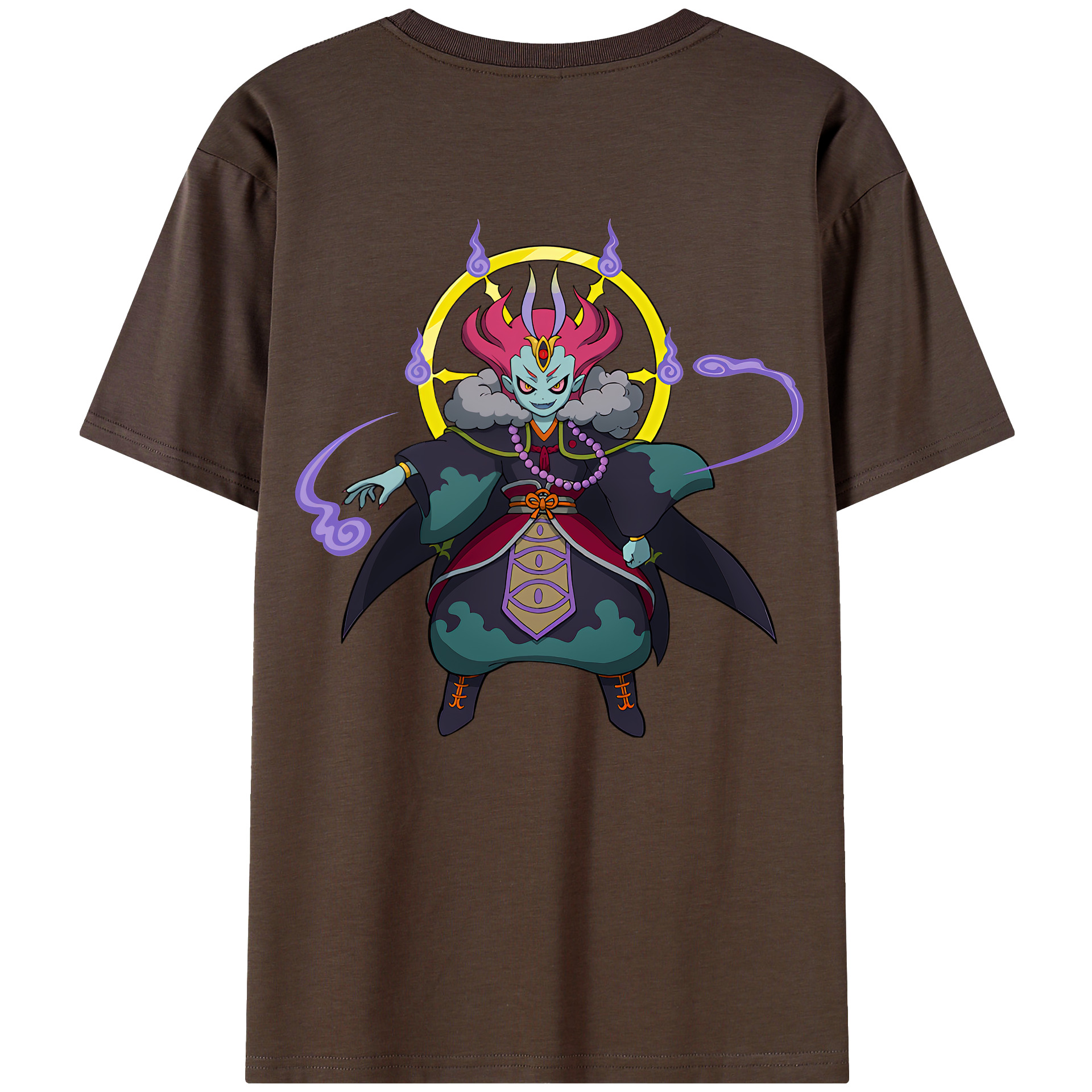 （画像用） 妖怪ウォッチ Yo-kai Watch 綿100％半袖Tシャツ（背面プリント）