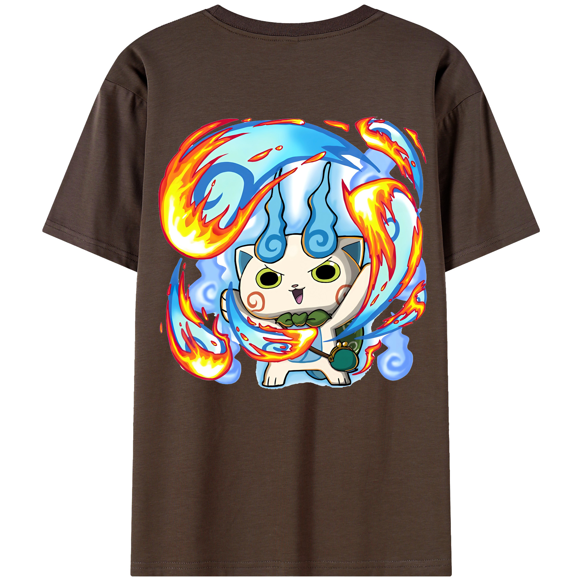 （画像用） 妖怪ウォッチ Yo-kai Watch 綿100％半袖Tシャツ（背面プリント）