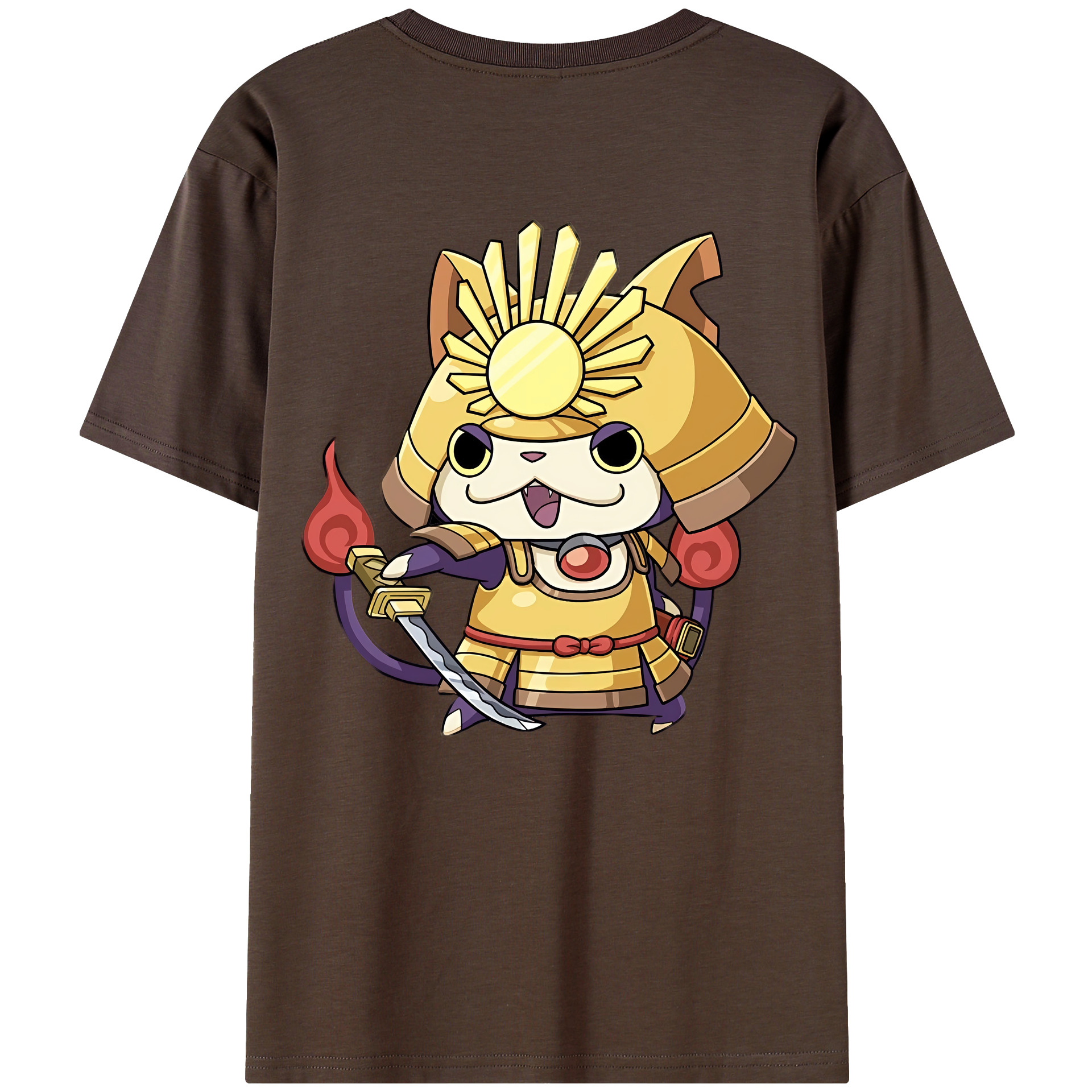 （画像用） 妖怪ウォッチ Yo-kai Watch 綿100％半袖Tシャツ（背面プリント）