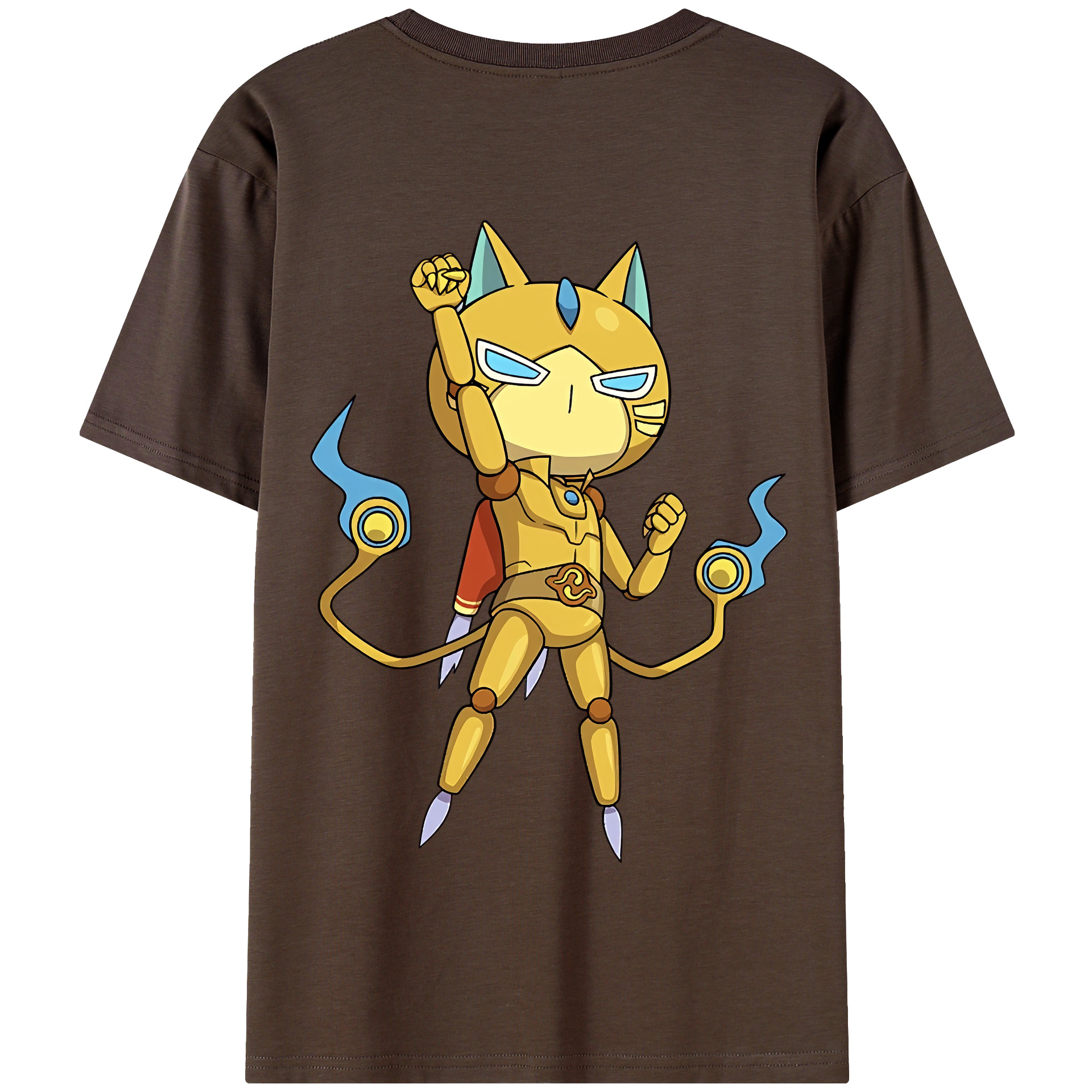 （画像用） 妖怪ウォッチ Yo-kai Watch 綿100％半袖Tシャツ（背面プリント）