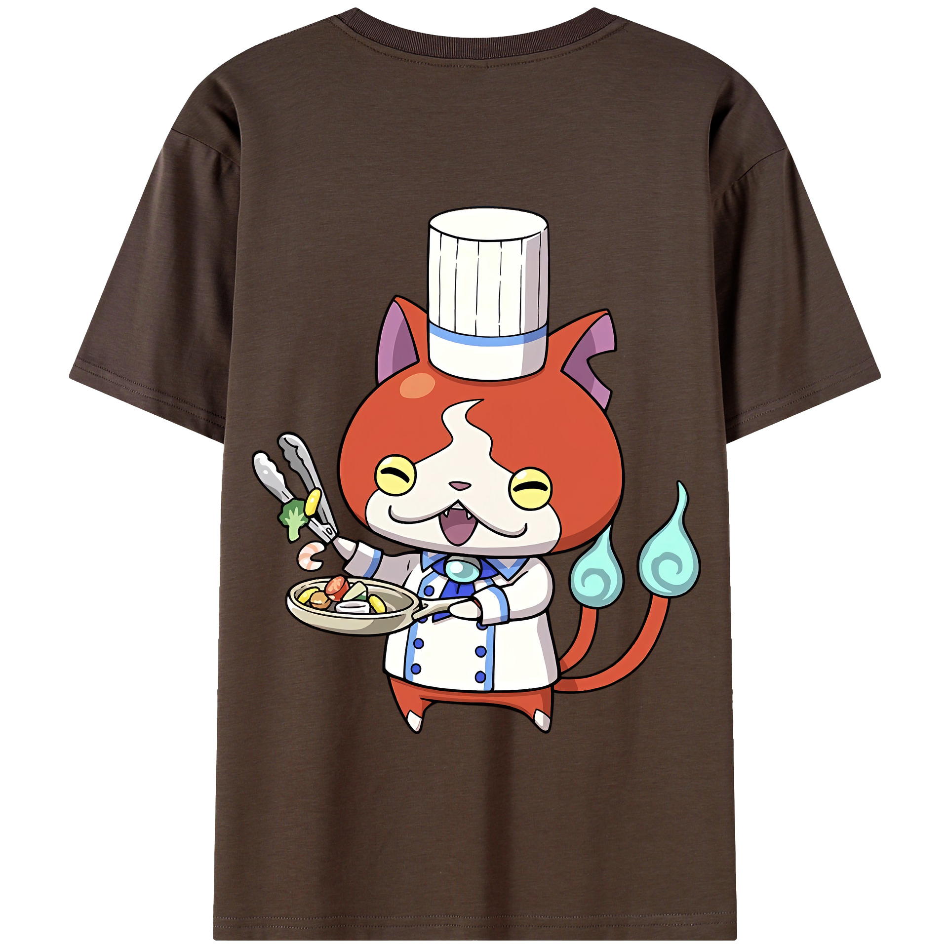 （画像用） 妖怪ウォッチ Yo-kai Watch 綿100％半袖Tシャツ（背面プリント）